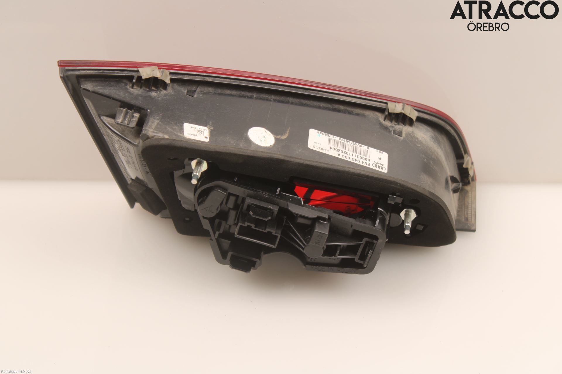 Audi A3/S3 8V 13-20 Bakljus Lucka Hö