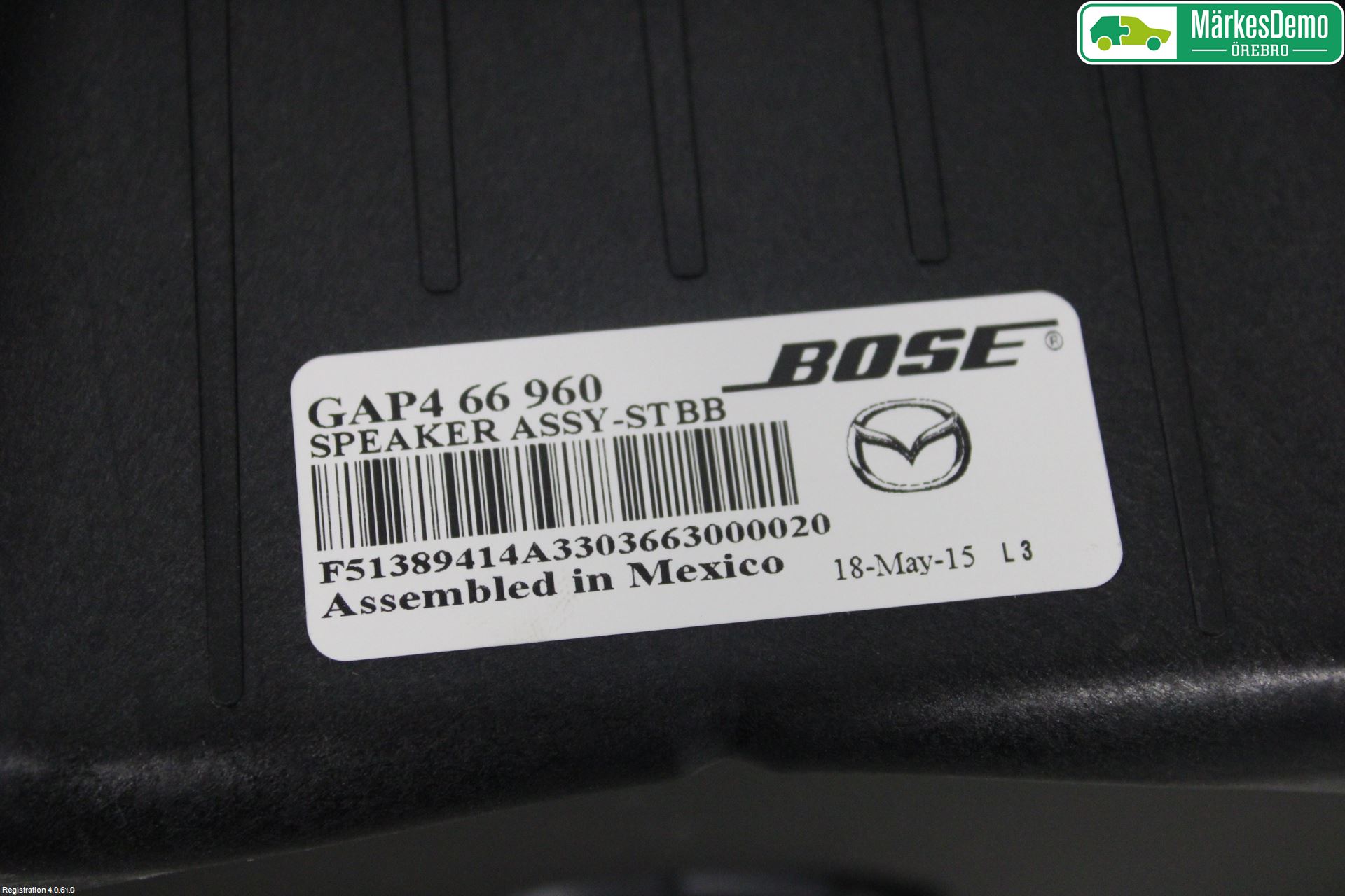 Mazda CX-3 Högtalare