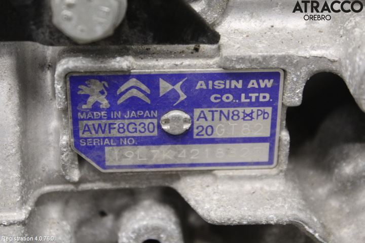 Peugeot 308 14-21 Växellåda Automat