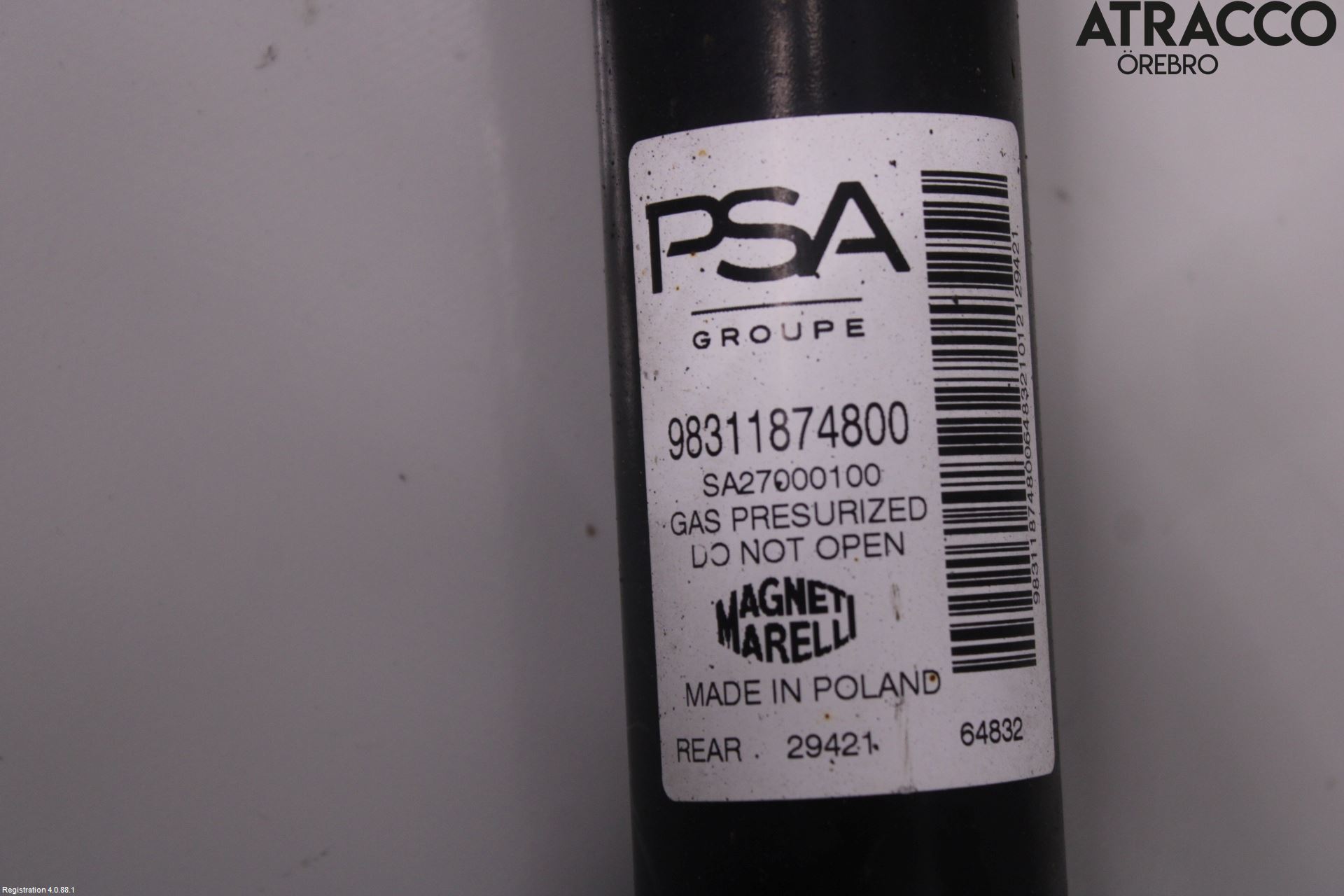 Peugeot 208/E-208 20- Stötdämpare Bak