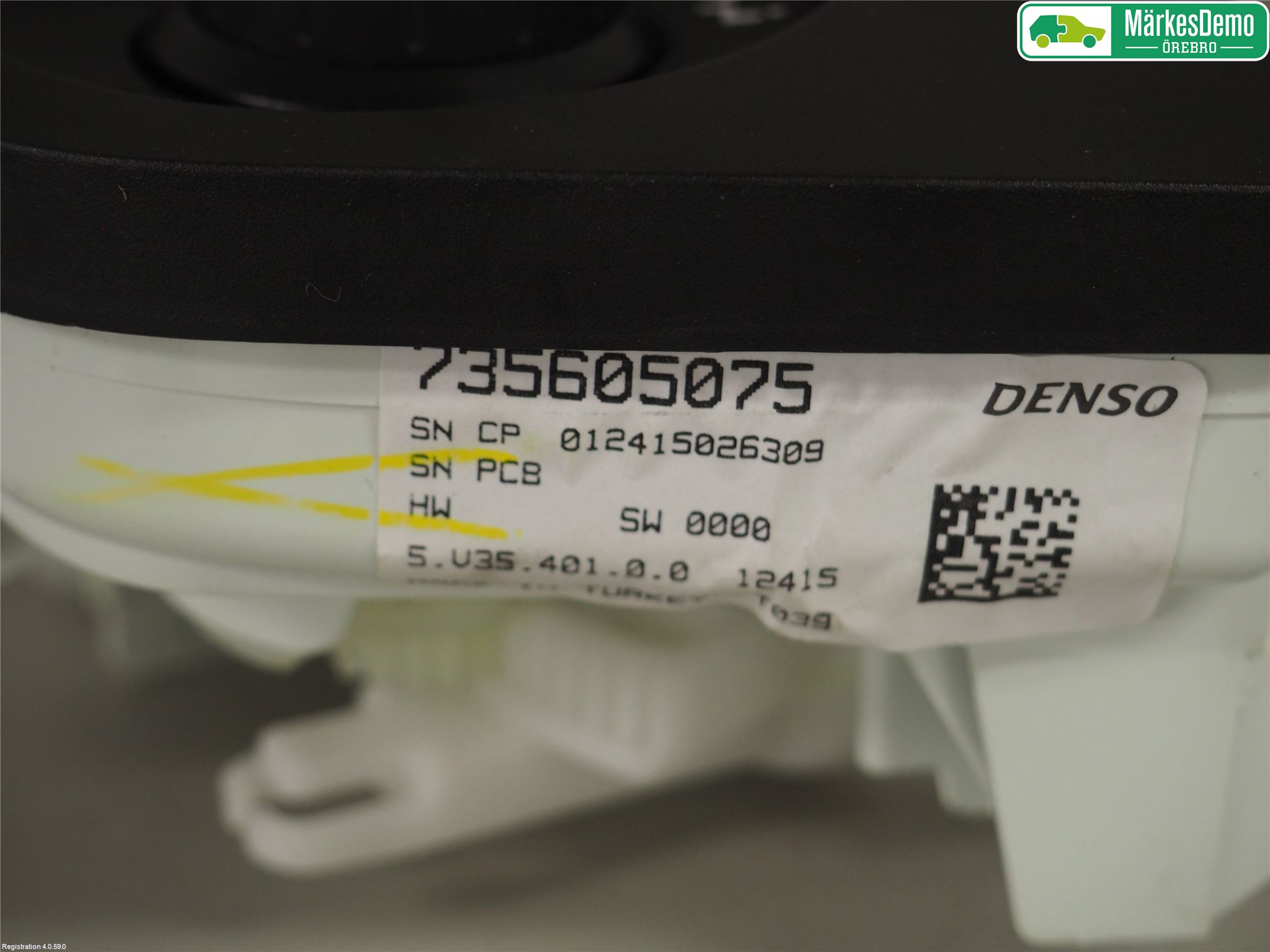 Fiat DOBLO CARGO Ac Styrenhet Ac Manöveren