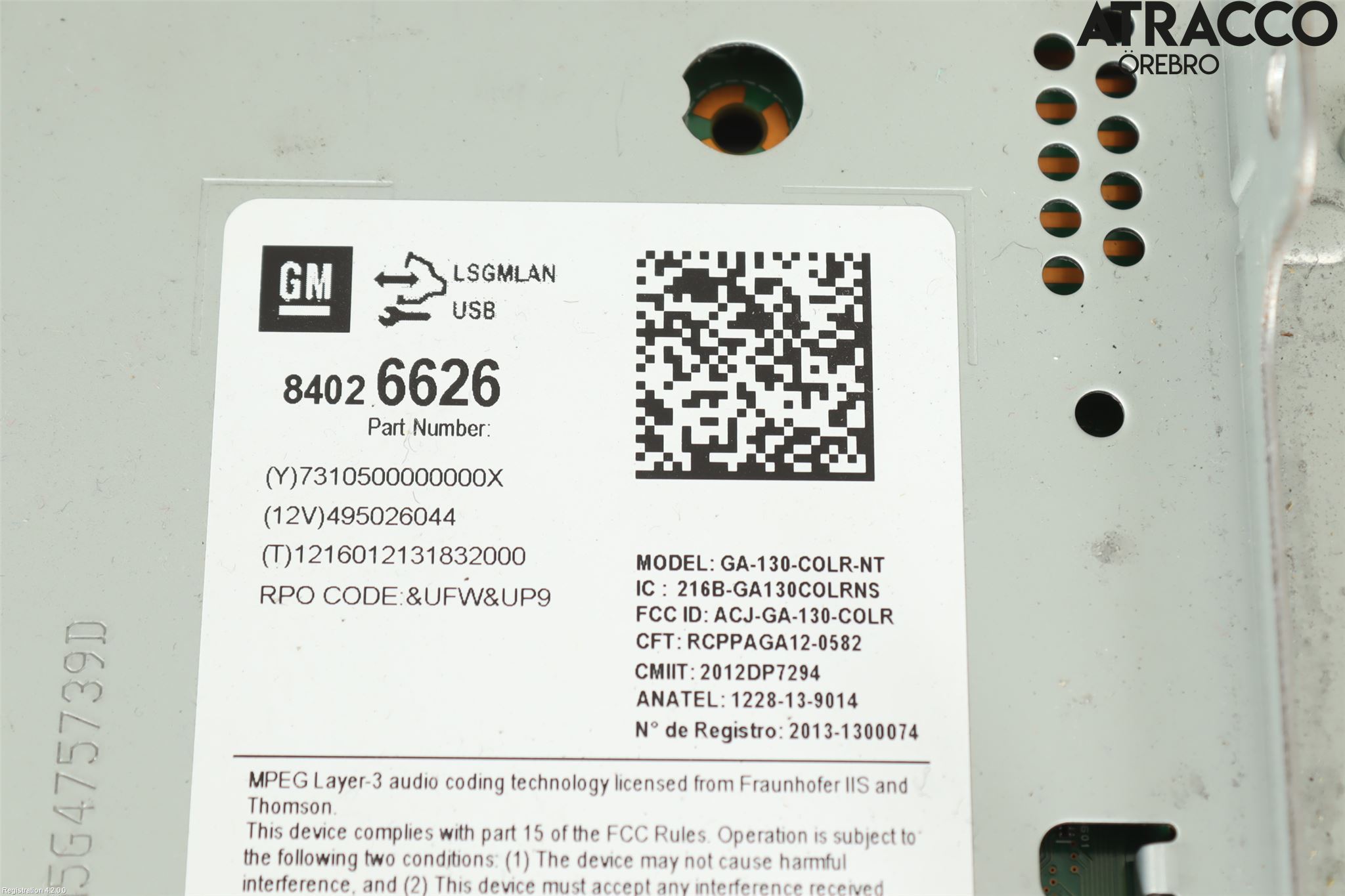 Opel ASTRA K 16-22 Cd Radio - Multimediapanel