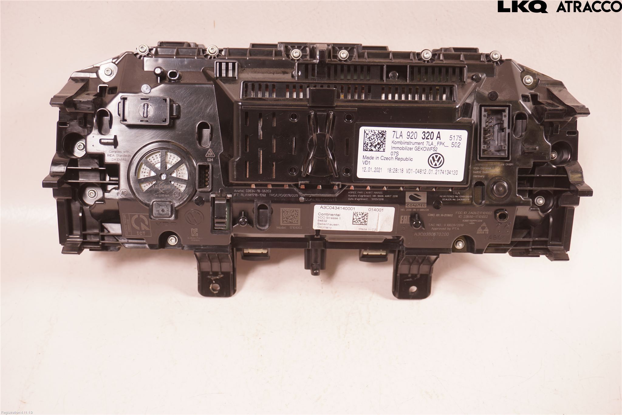 Volkswagen VW TRANSP/CARAVELLE (T6) 16-22 Instrument Komb