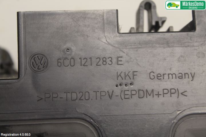 Volkswagen VW POLO 10-17 Deflektor Plåt-Plast Kylning