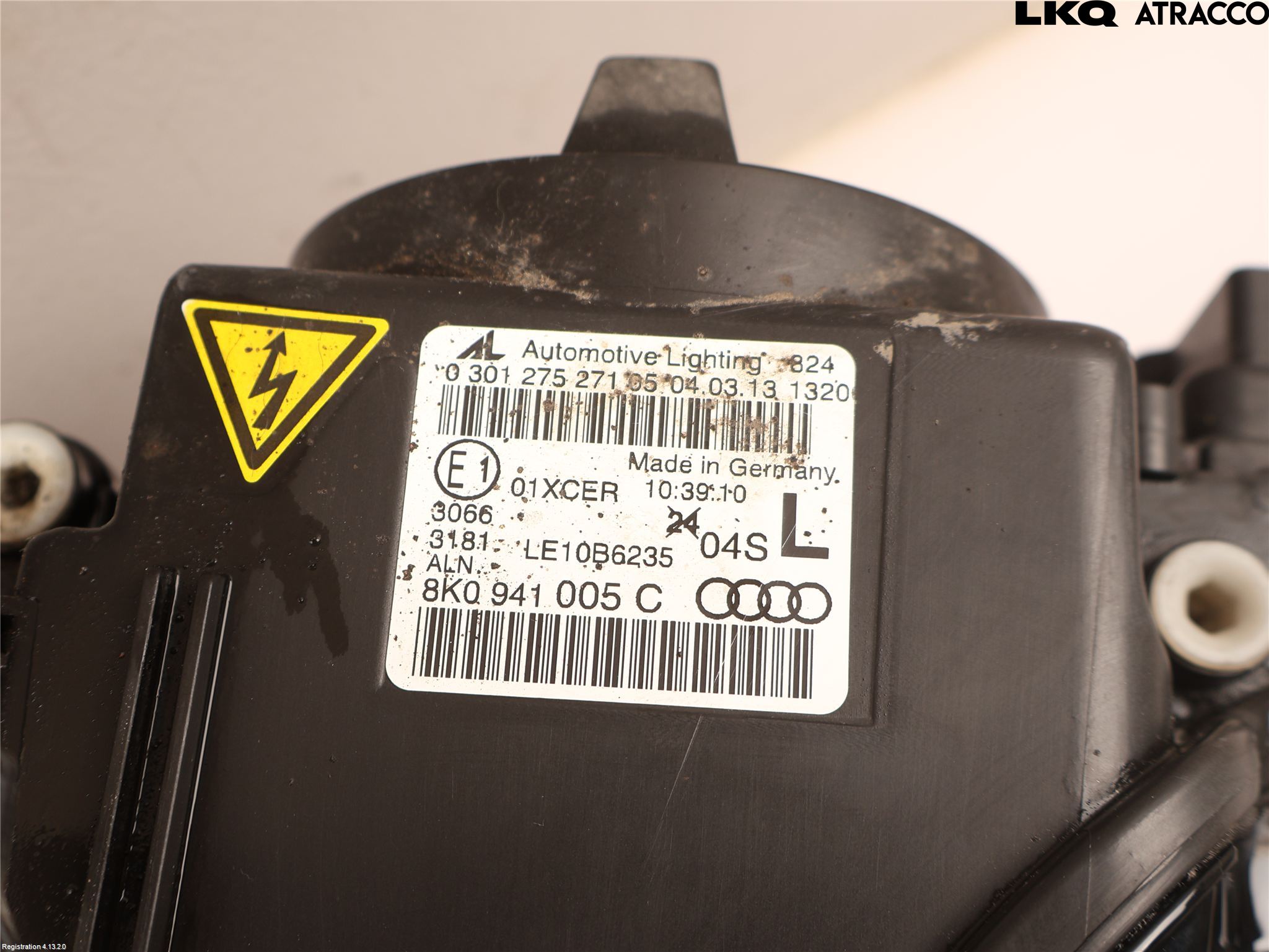 Audi A4 12-15 Strålkastare Vänster