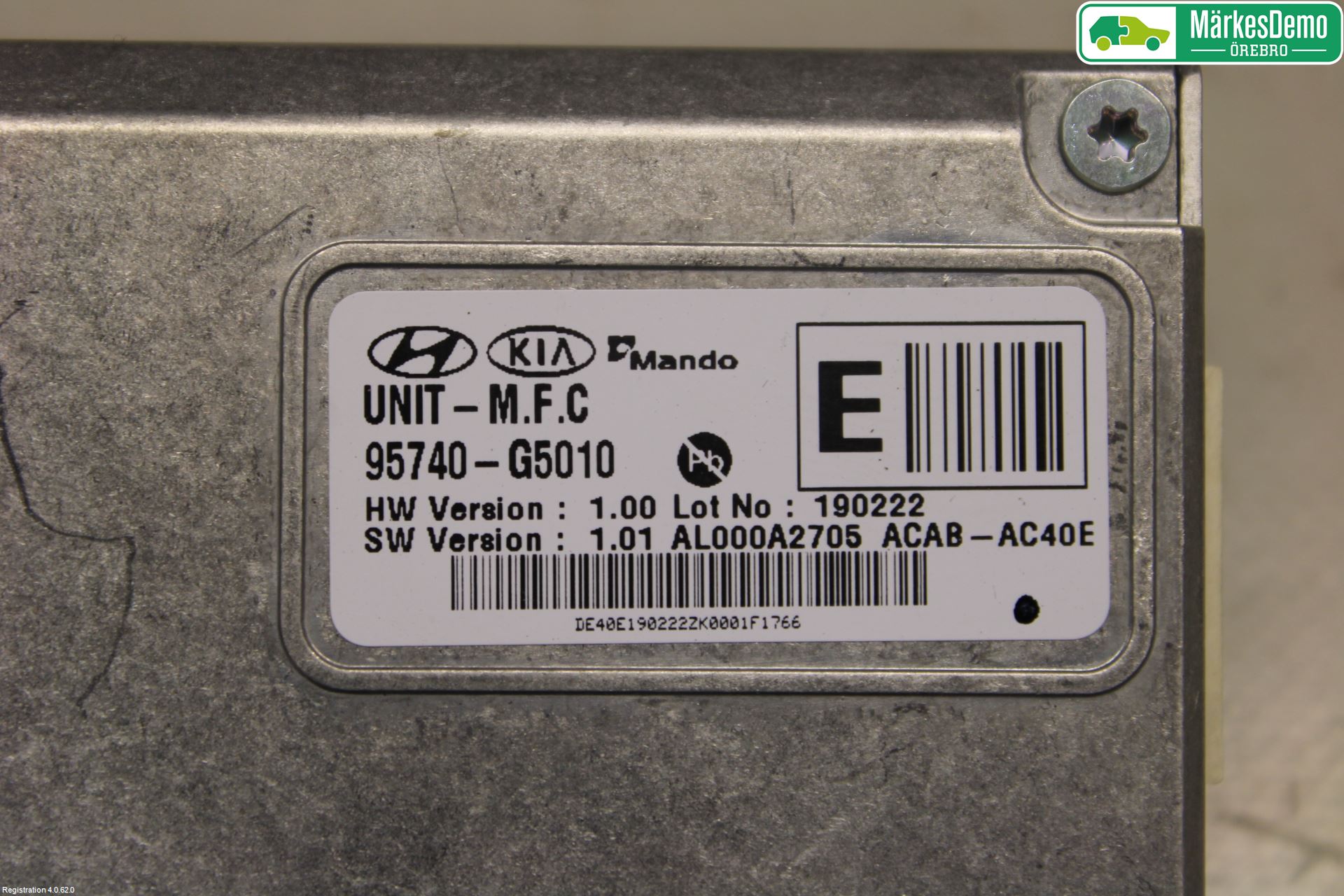 Kia NIRO (DE) 17-22 Sensor Aktivt Kollisionsskydd