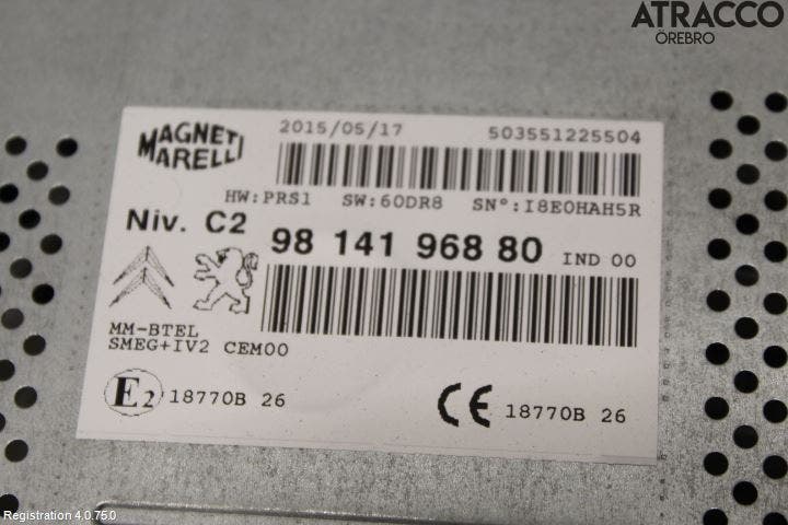 Citroen C3 10-17 Radio