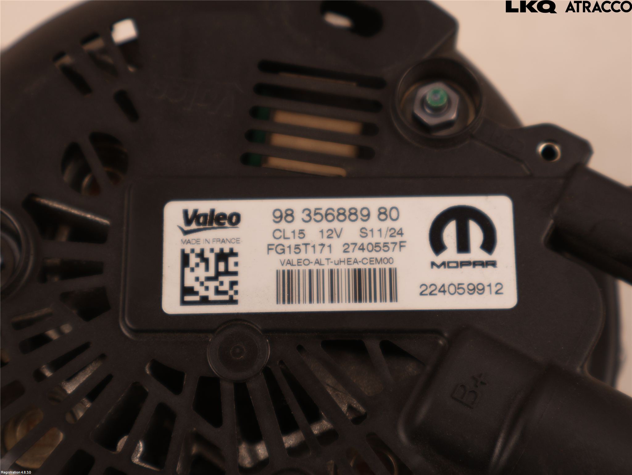 Peugeot 2008/E-2008 20- Generator