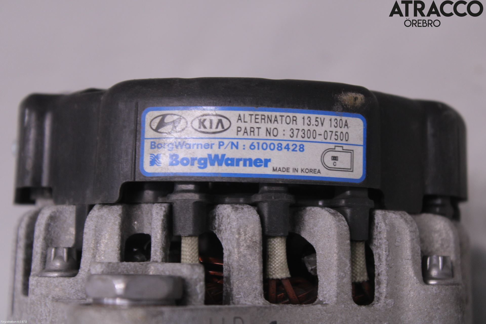 Kia PICANTO 17- Generator