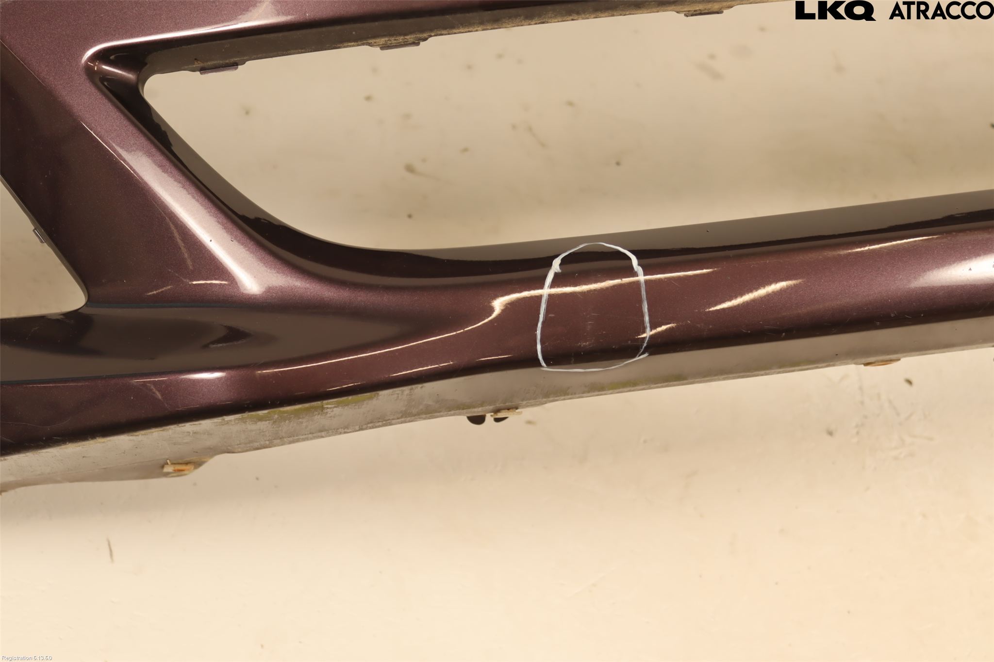 Toyota VERSO-S 11-16 Stötfångarbeklädnad Fram
