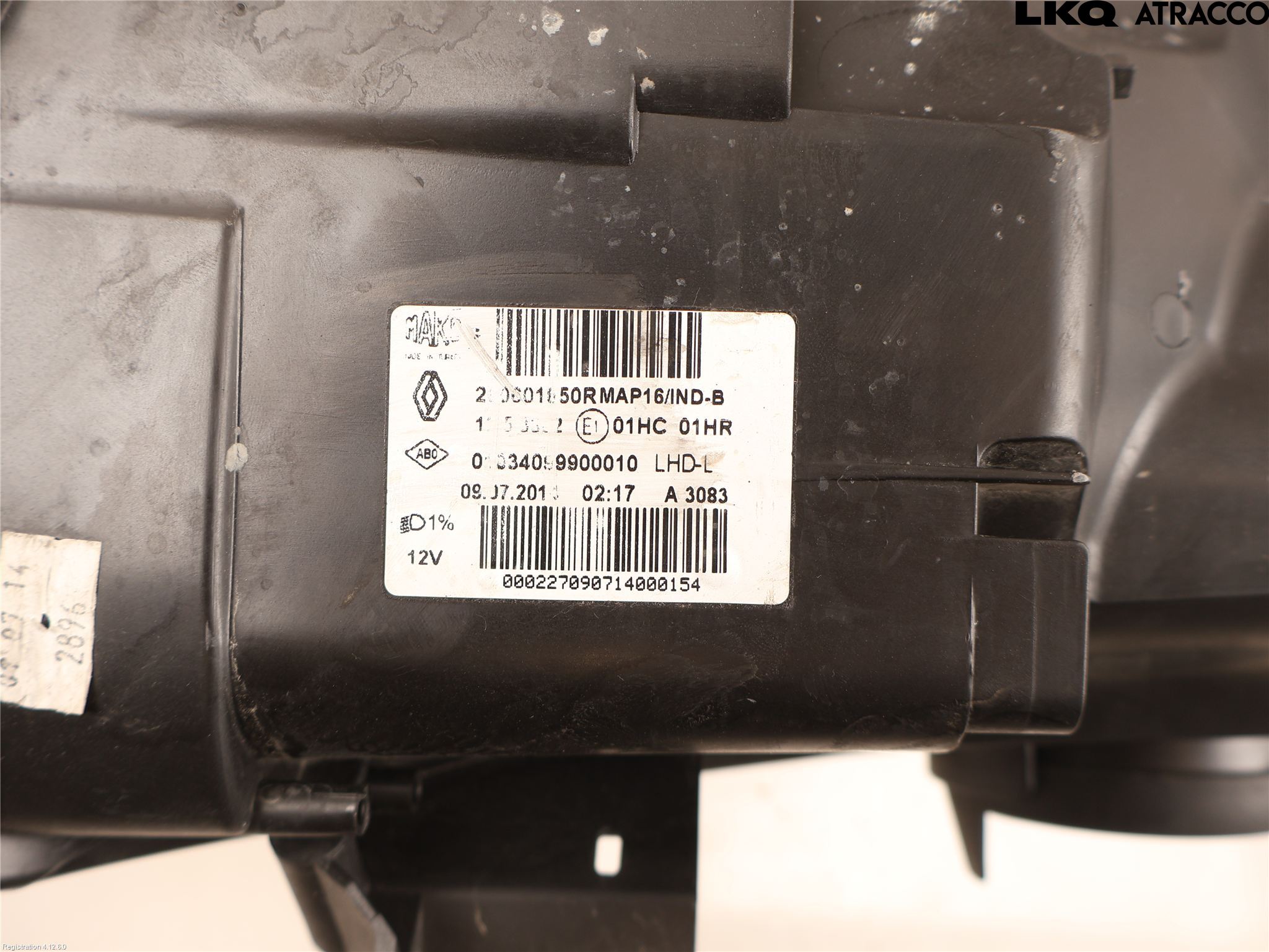 Renault CLIO IV 12-16 Strålkastare Vänster