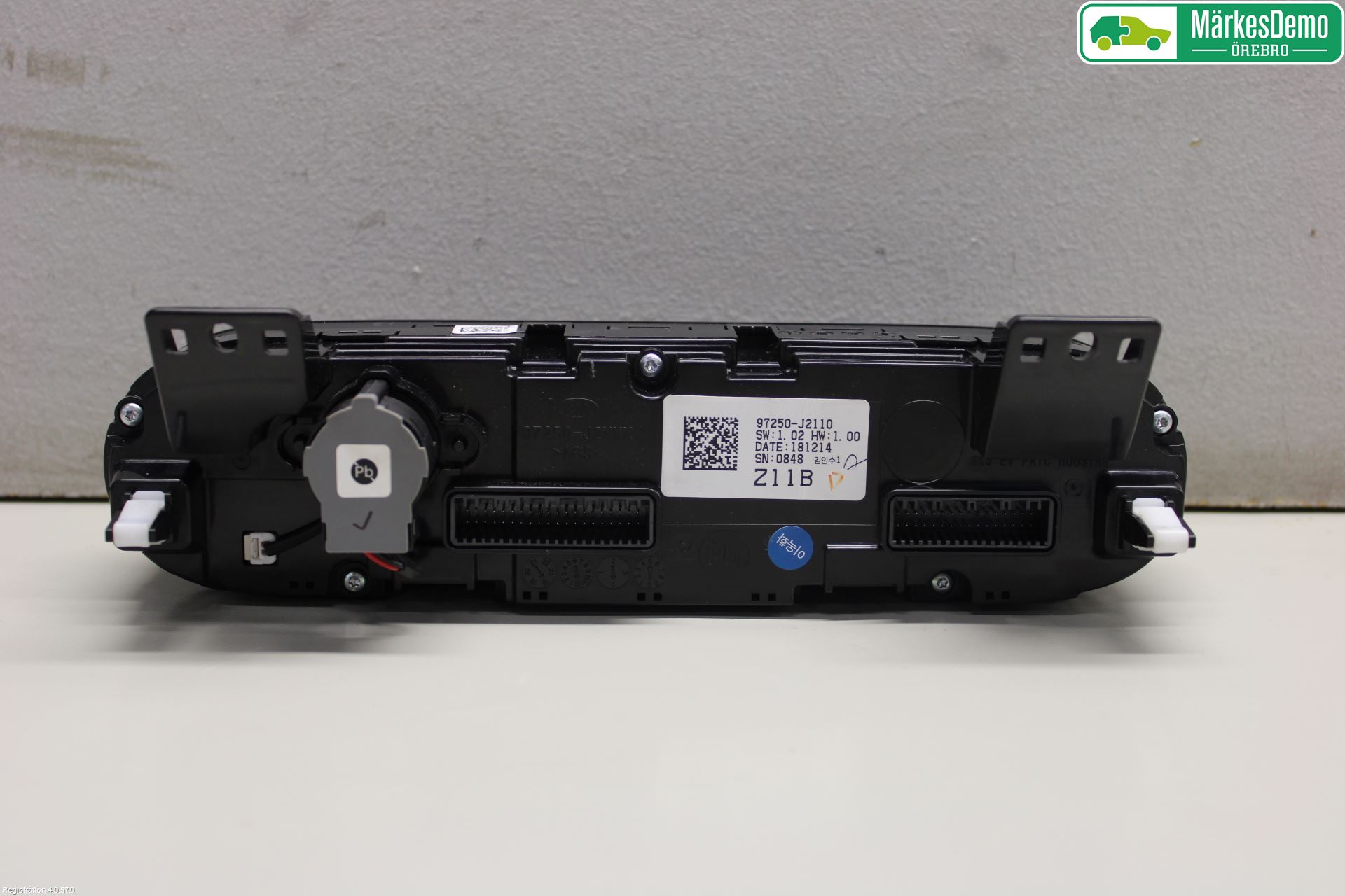 Kia SOUL 09- Ac Styrenhet Ac Manöveren