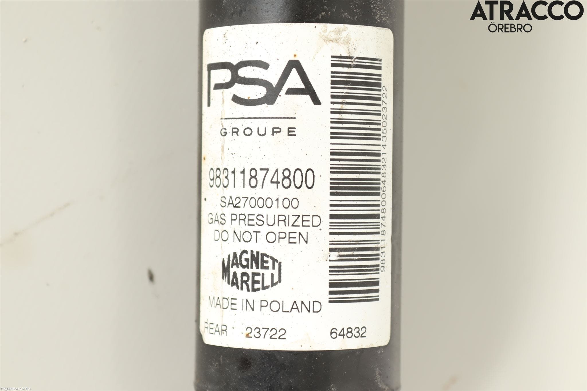 Peugeot 208/E-208 20- Stötdämpare Bak