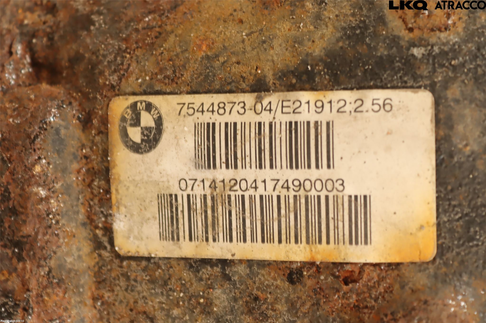 BMW 3 F30/F31/F80 12-19 Bakväxel-Diff