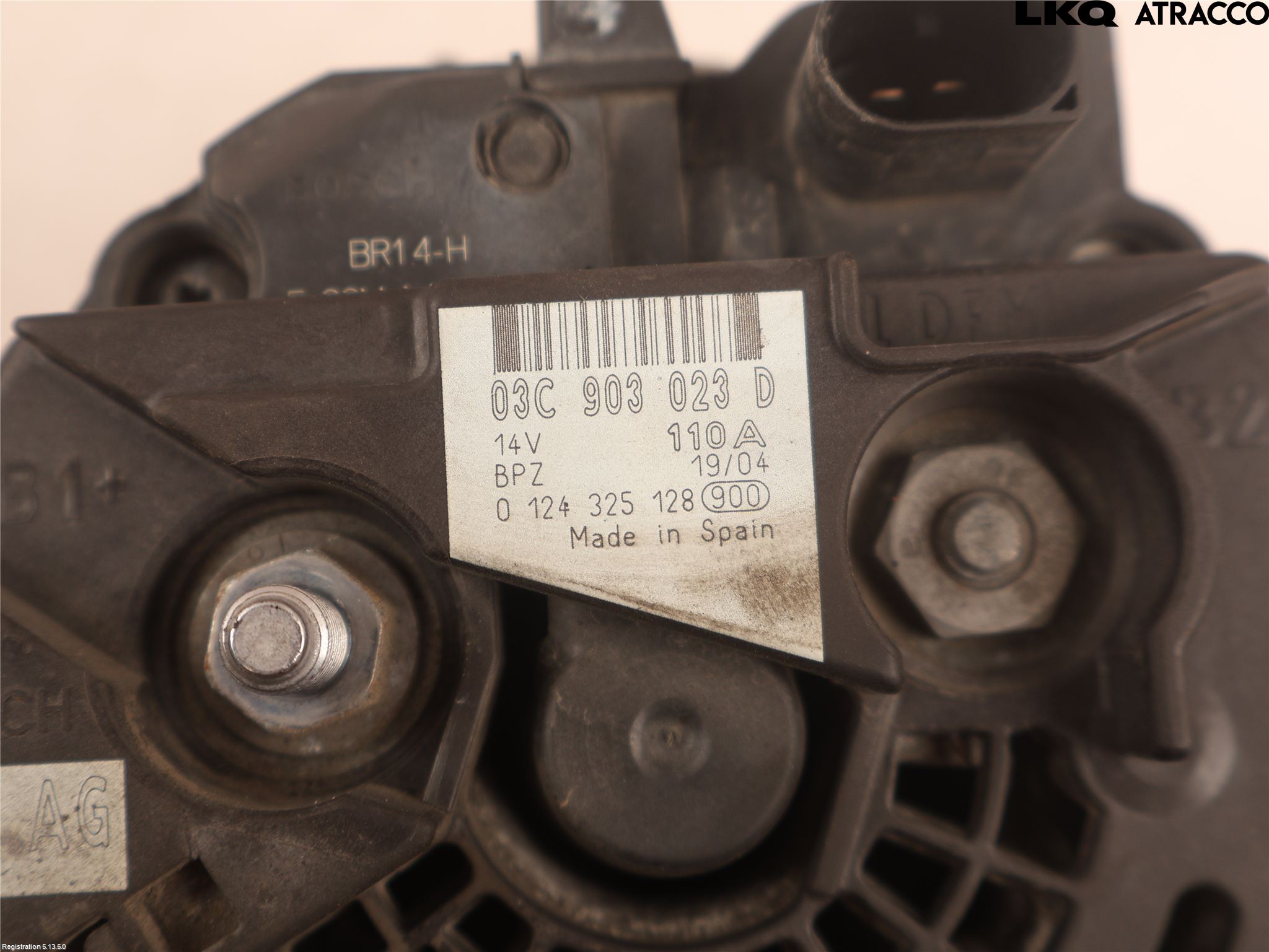 Volkswagen VW GOLF V 04-09 Generator