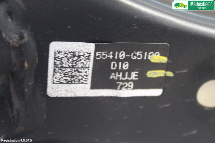 Kia NIRO (DE) 17-22 Bakaxelbalk