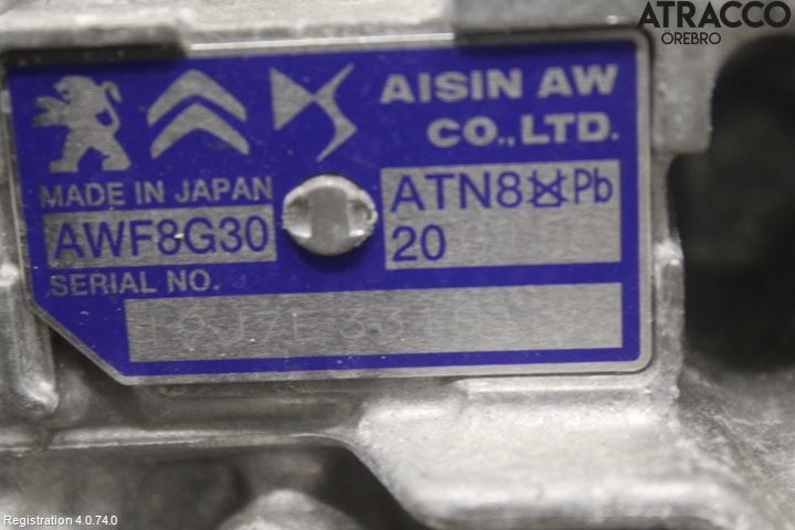 Peugeot 308 14-21 Växellåda Automat