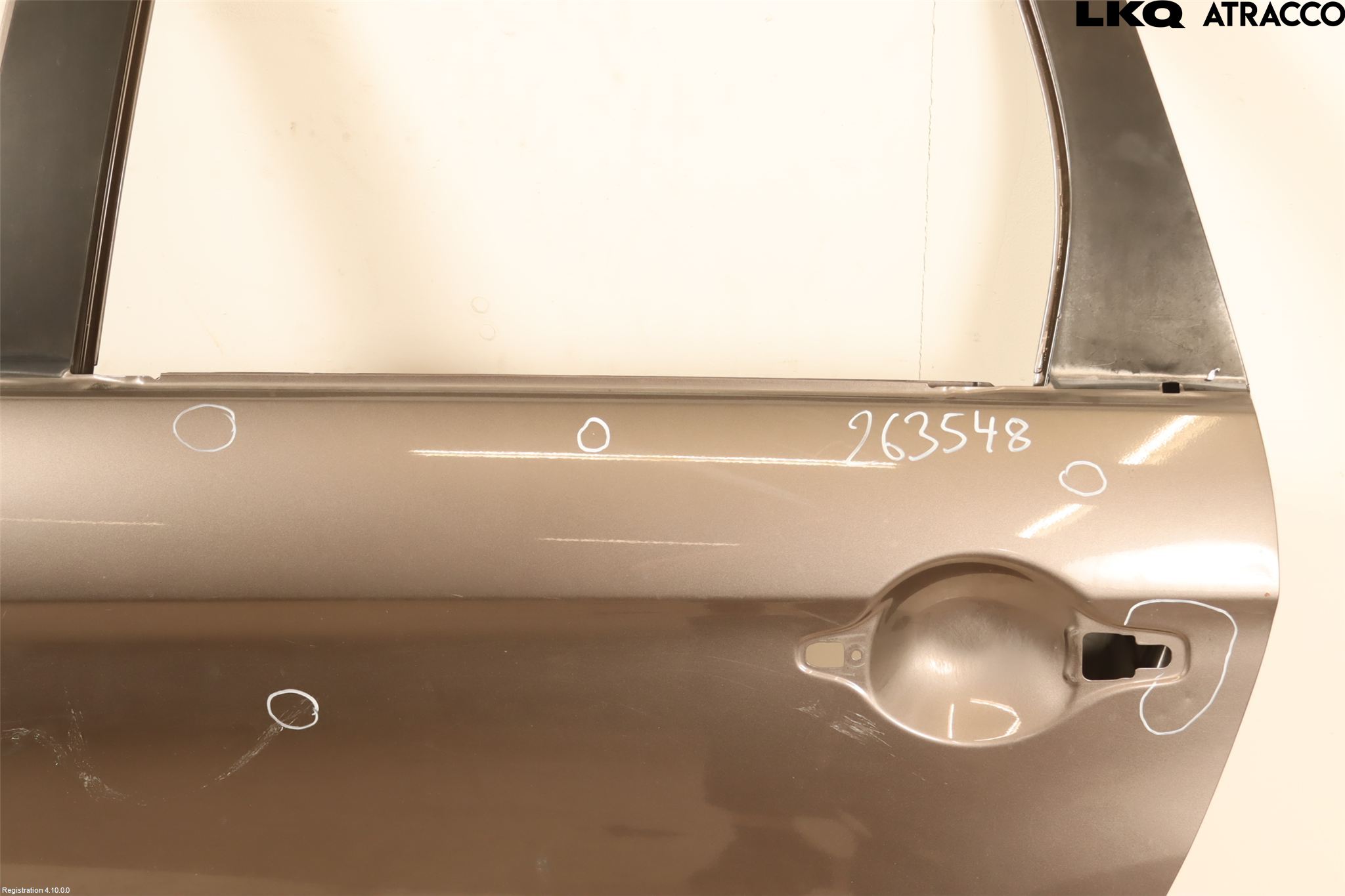 Mitsubishi ASX 10-22 Dörr Bak Vänster