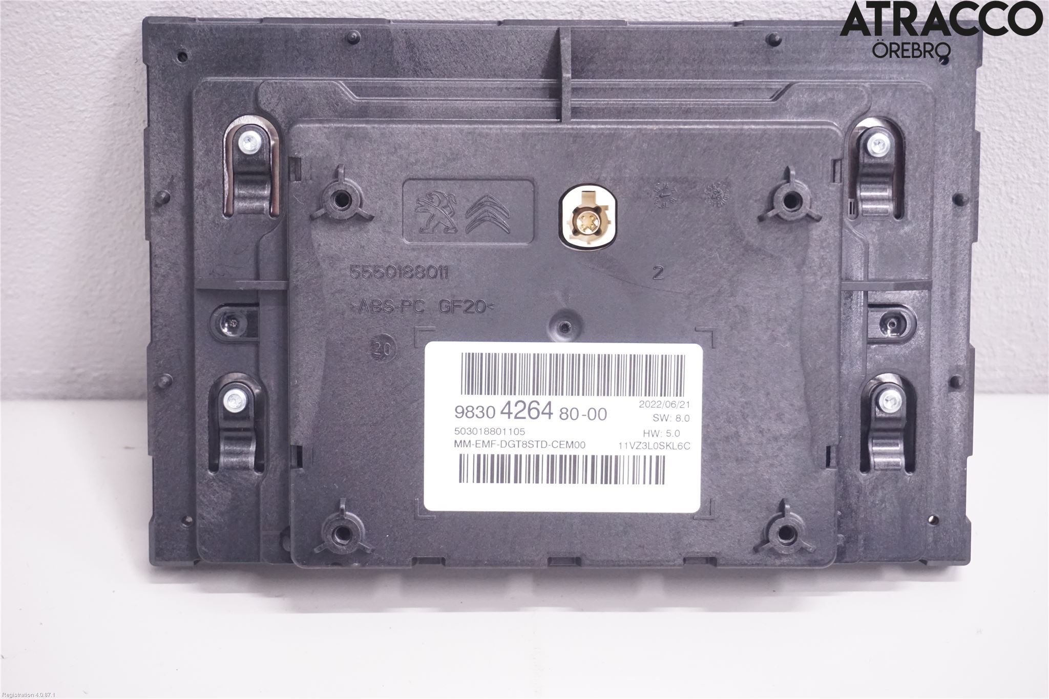 Citroen BERLINGO/E-BERLINGO 19- Bildskärm