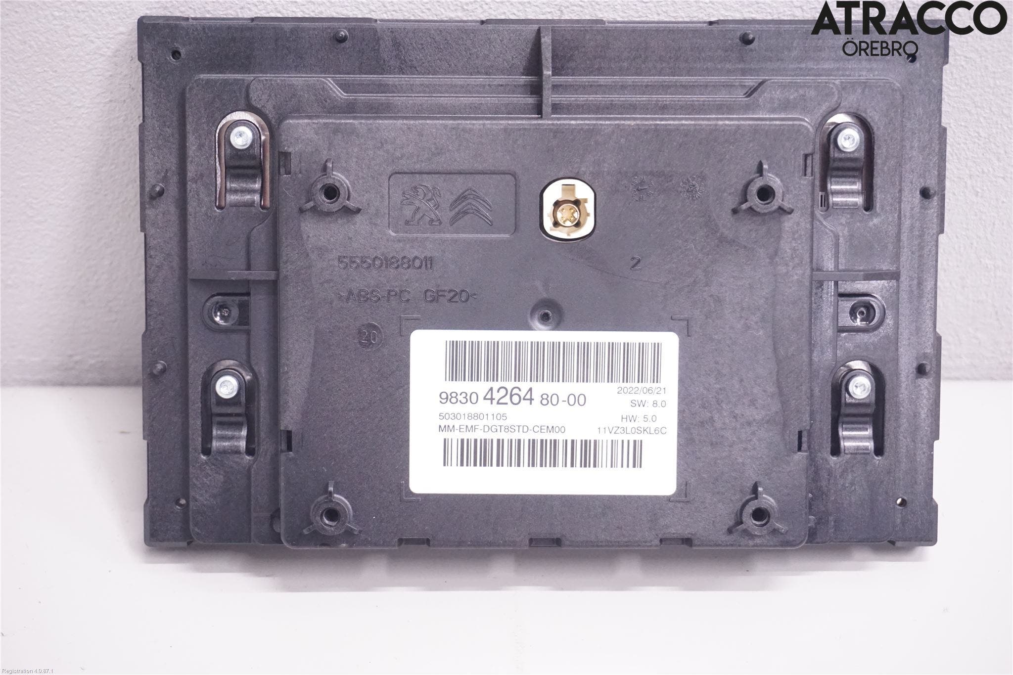 Citroen BERLINGO/E-BERLINGO 19- Bildskärm