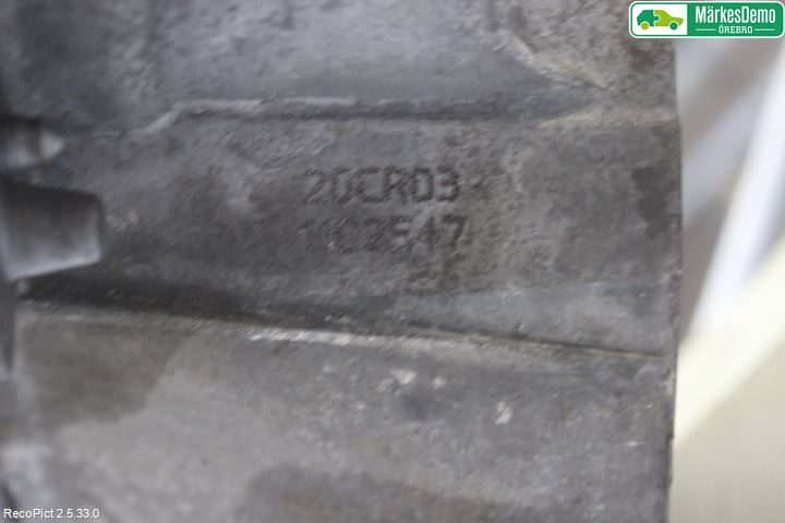 Citroen C3 10-17 Växellåda Man 5 Vxl