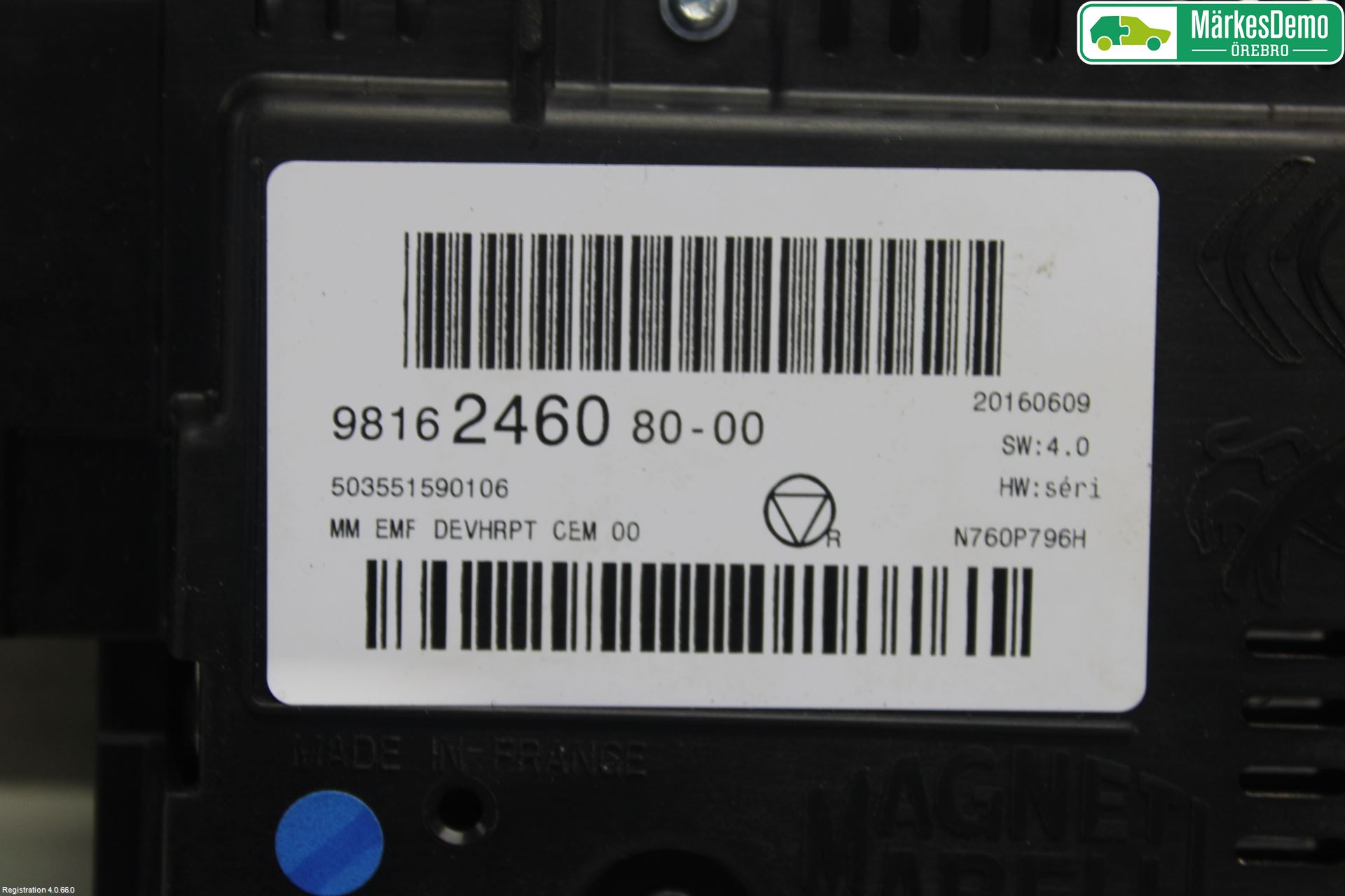 Citroen C3 10-17 Färddator