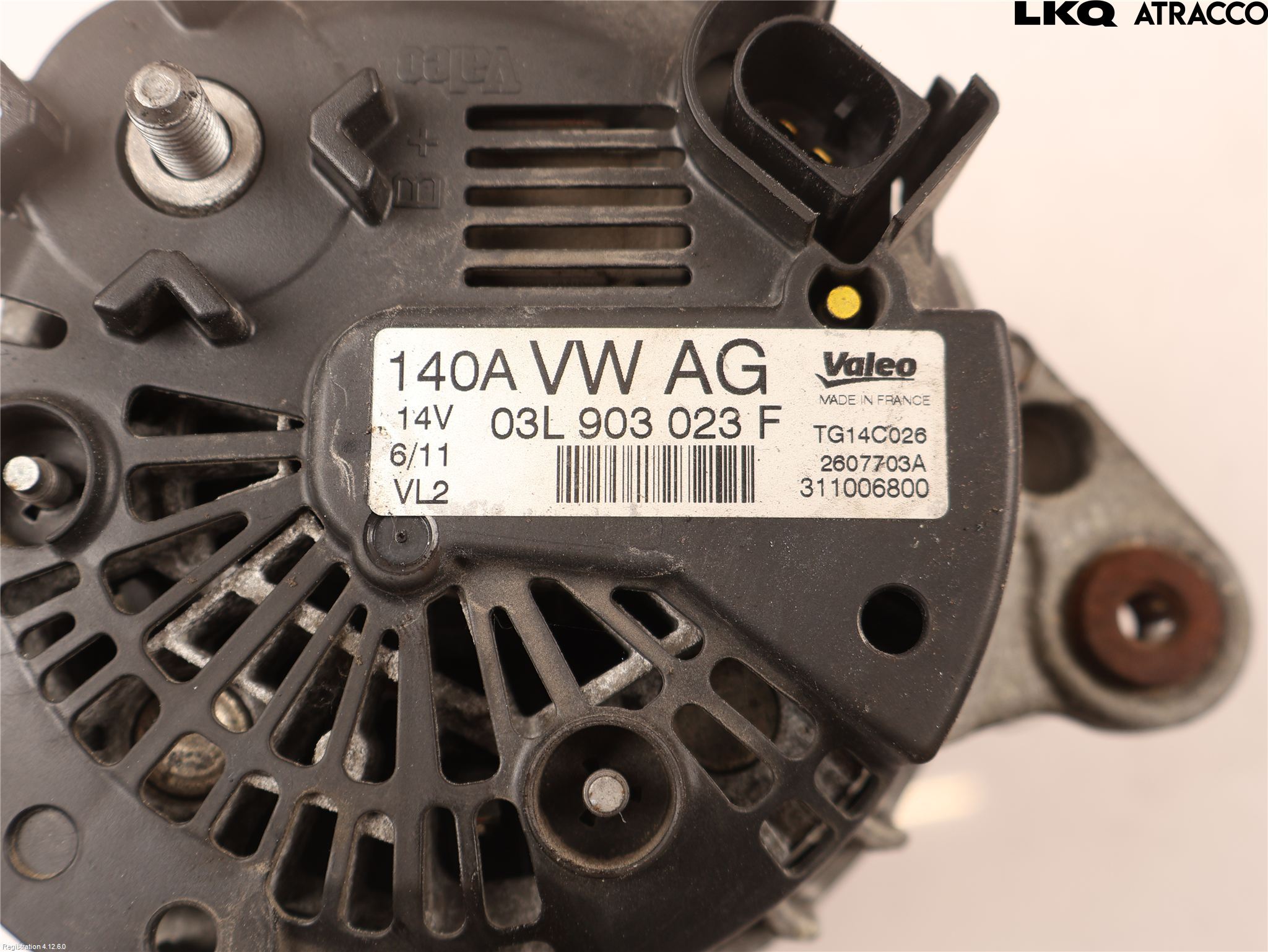 Volkswagen VW POLO 10-17 Generator