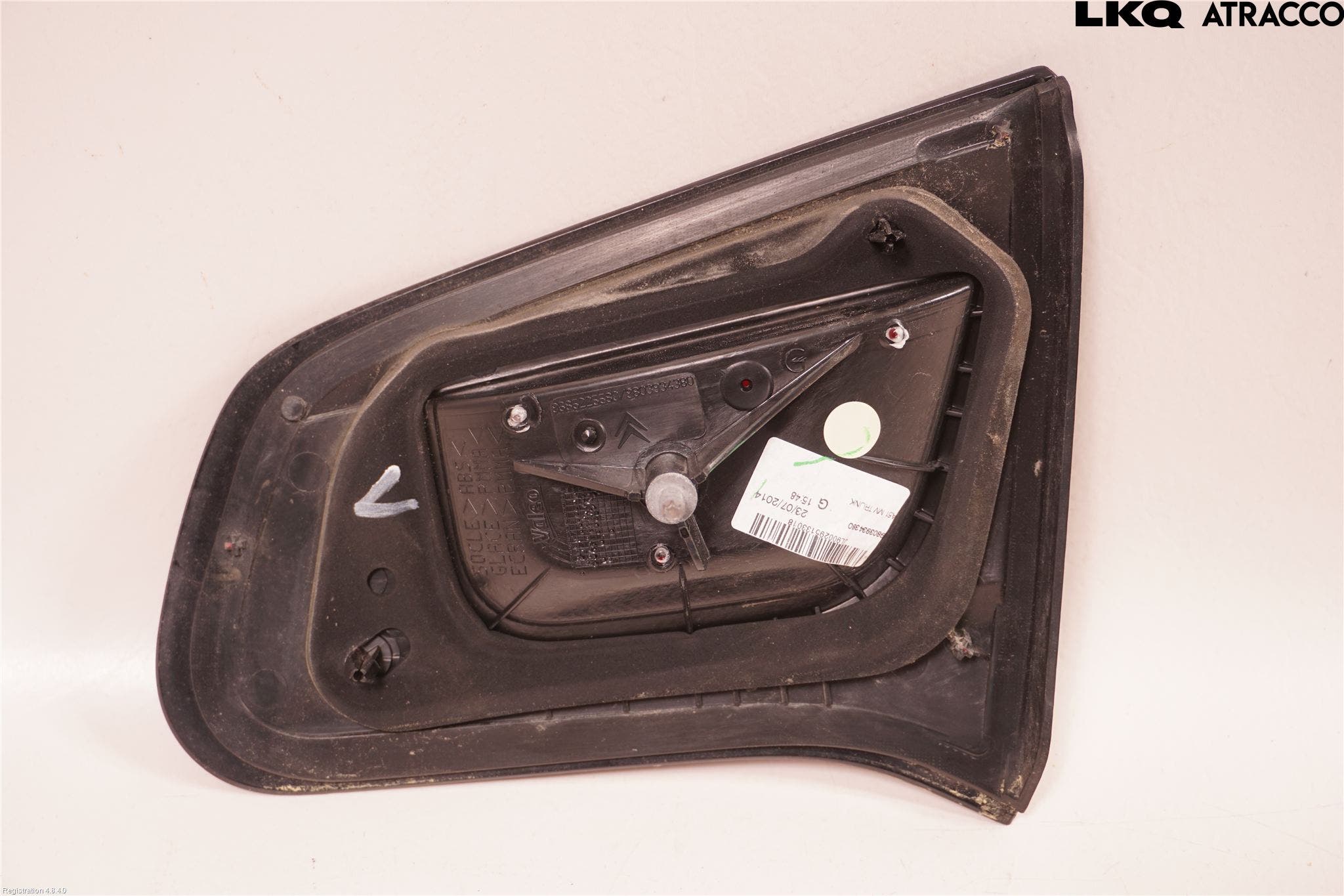 Citroen C3 10-17 Bakljus Lucka Vä