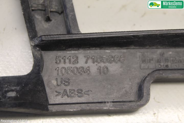 BMW X5 E70 07-13 Stötfångarfäste Bak Hö