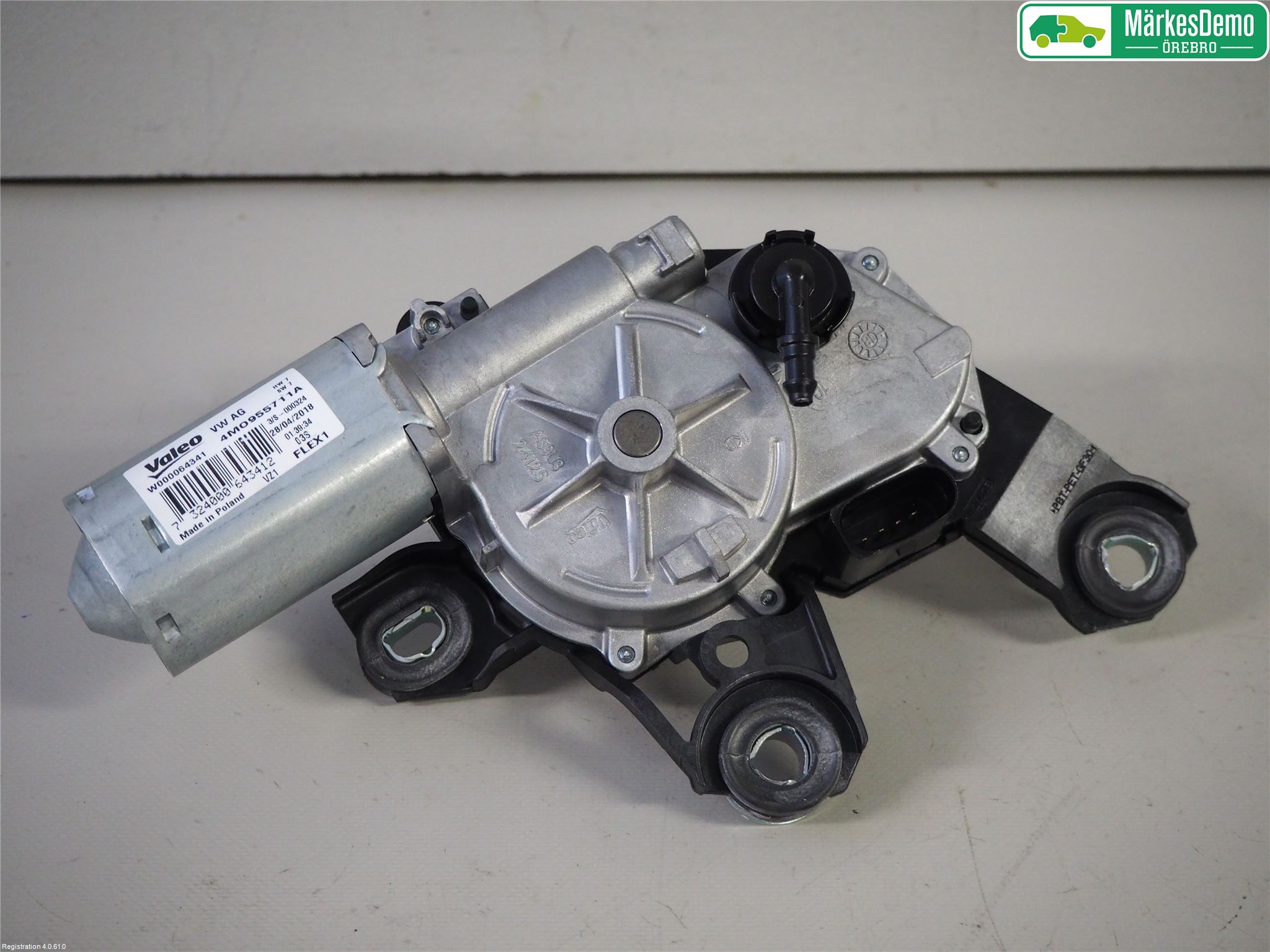 Audi A4/S4 B9 16-19 Torkarmotor Baklucka