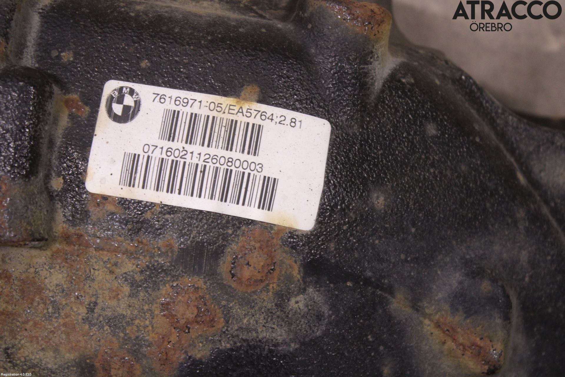 BMW 1 F20/F21 11-19 Bakväxel-Diff