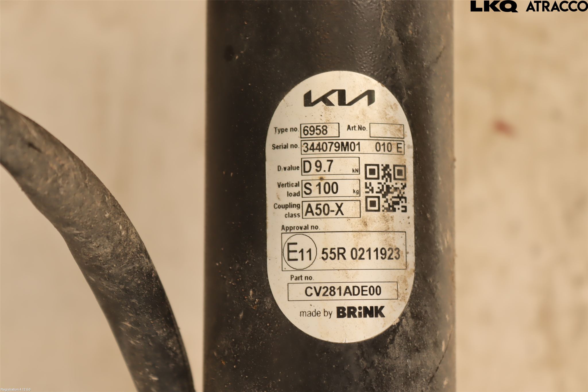 Kia EV6 (CV) 22- Dragkrok