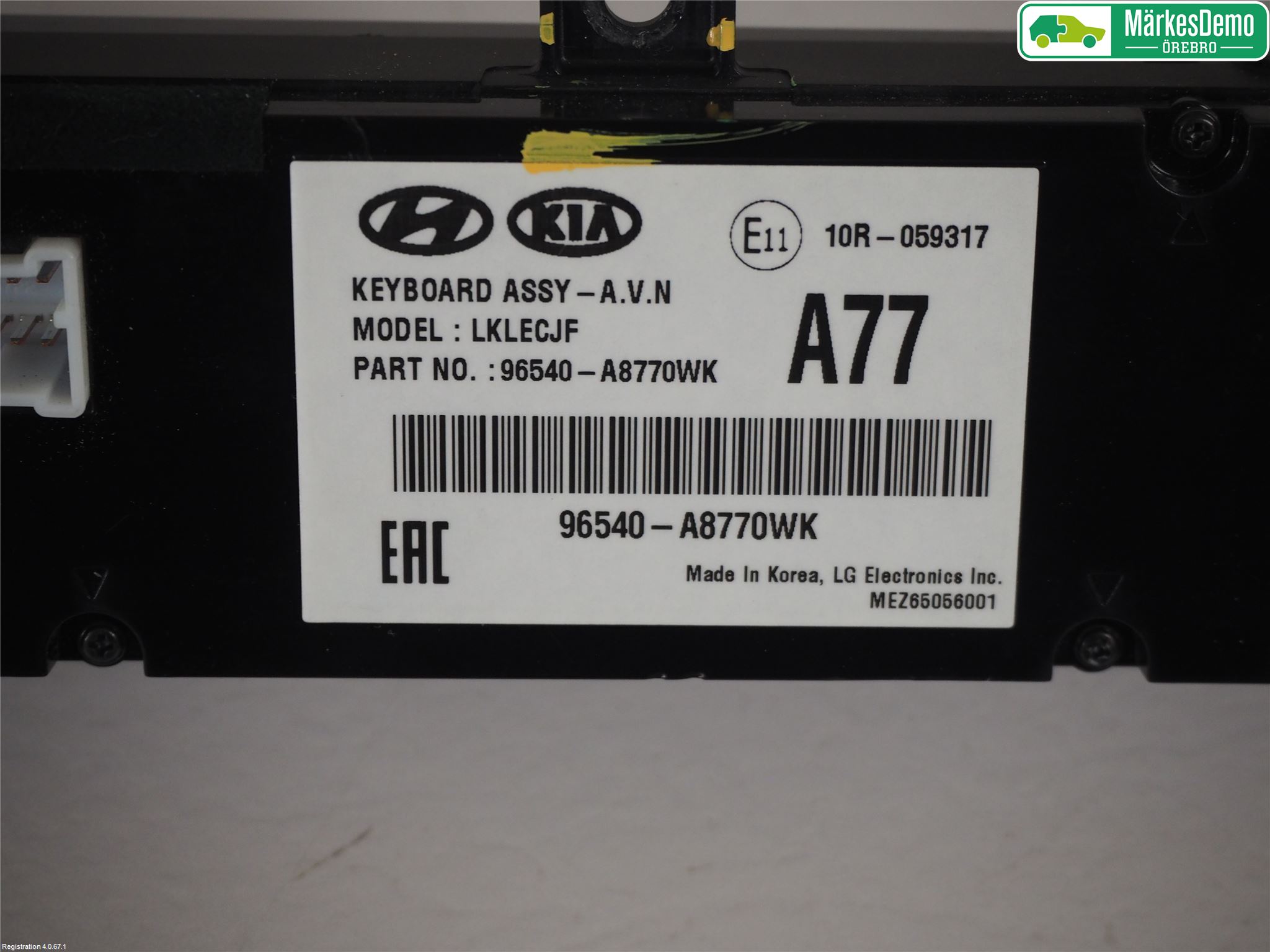 Kia OPTIMA 16-20 Cd Radio - Multimediapanel