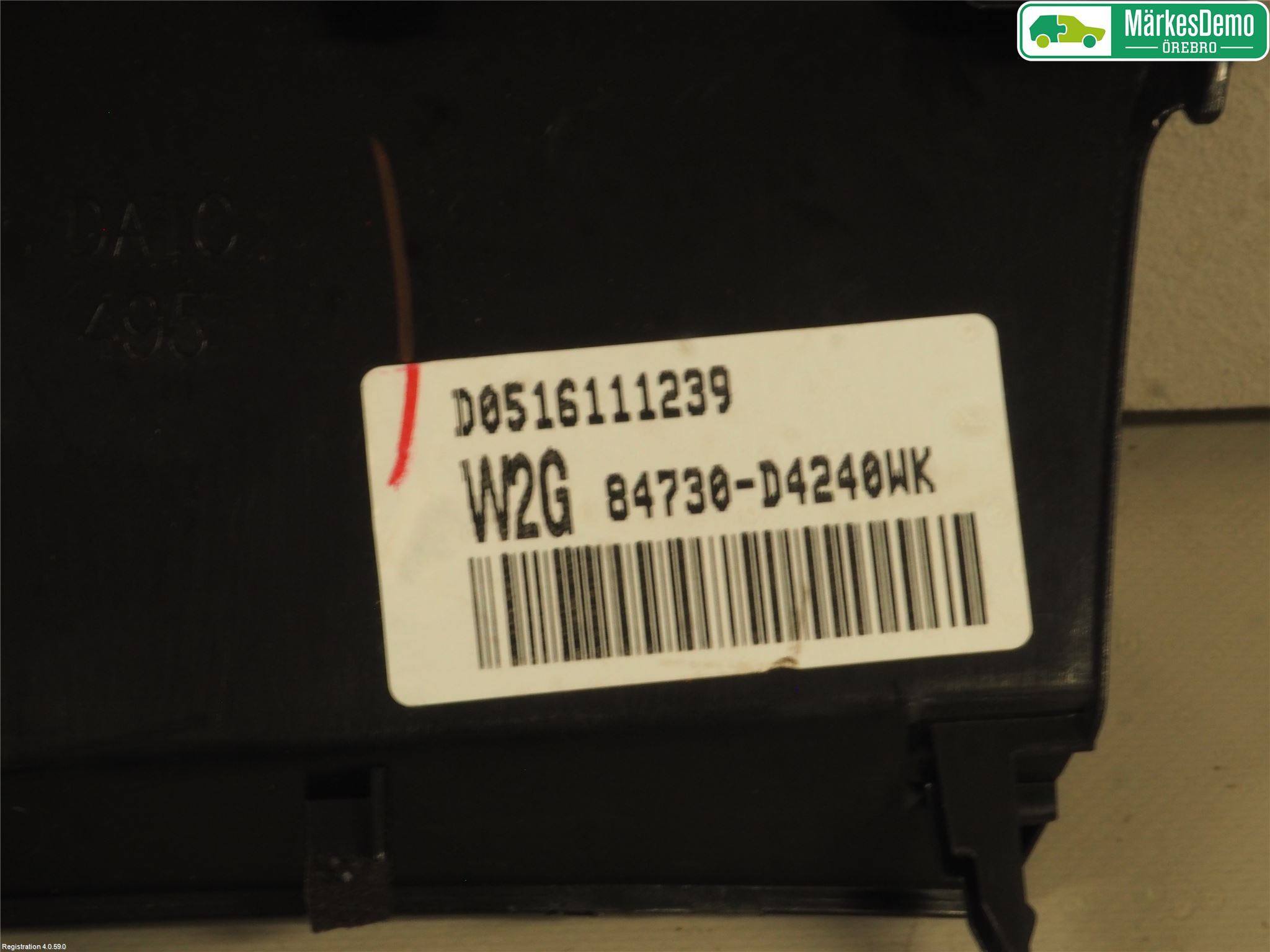 Kia OPTIMA 16-20 Instrument-Radio Sarg