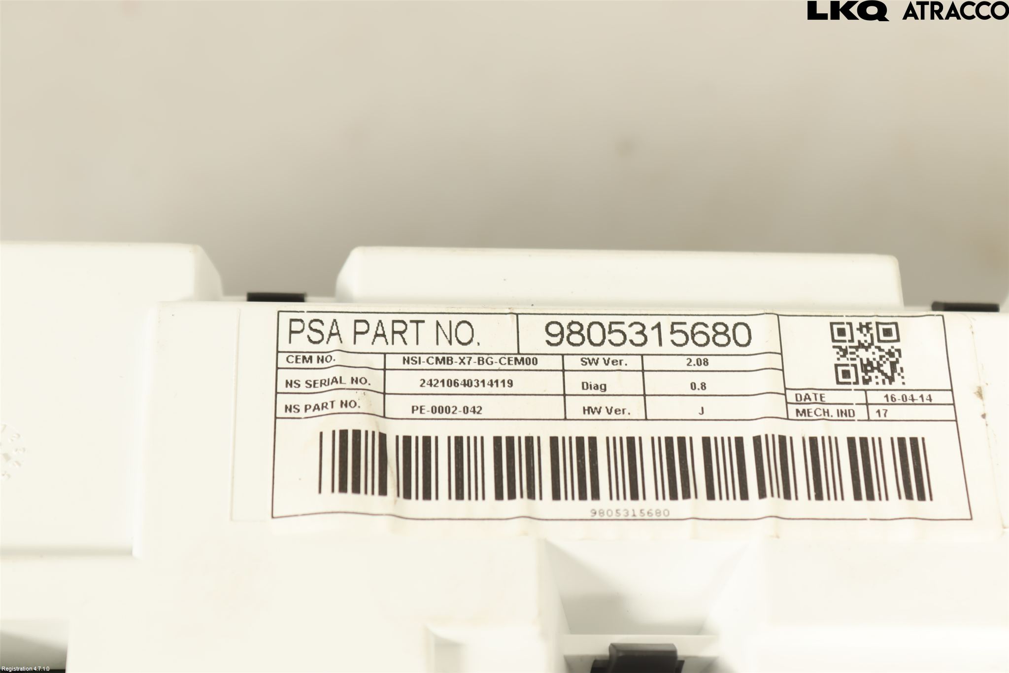 Citroen C5 08-17 Instrument Komb