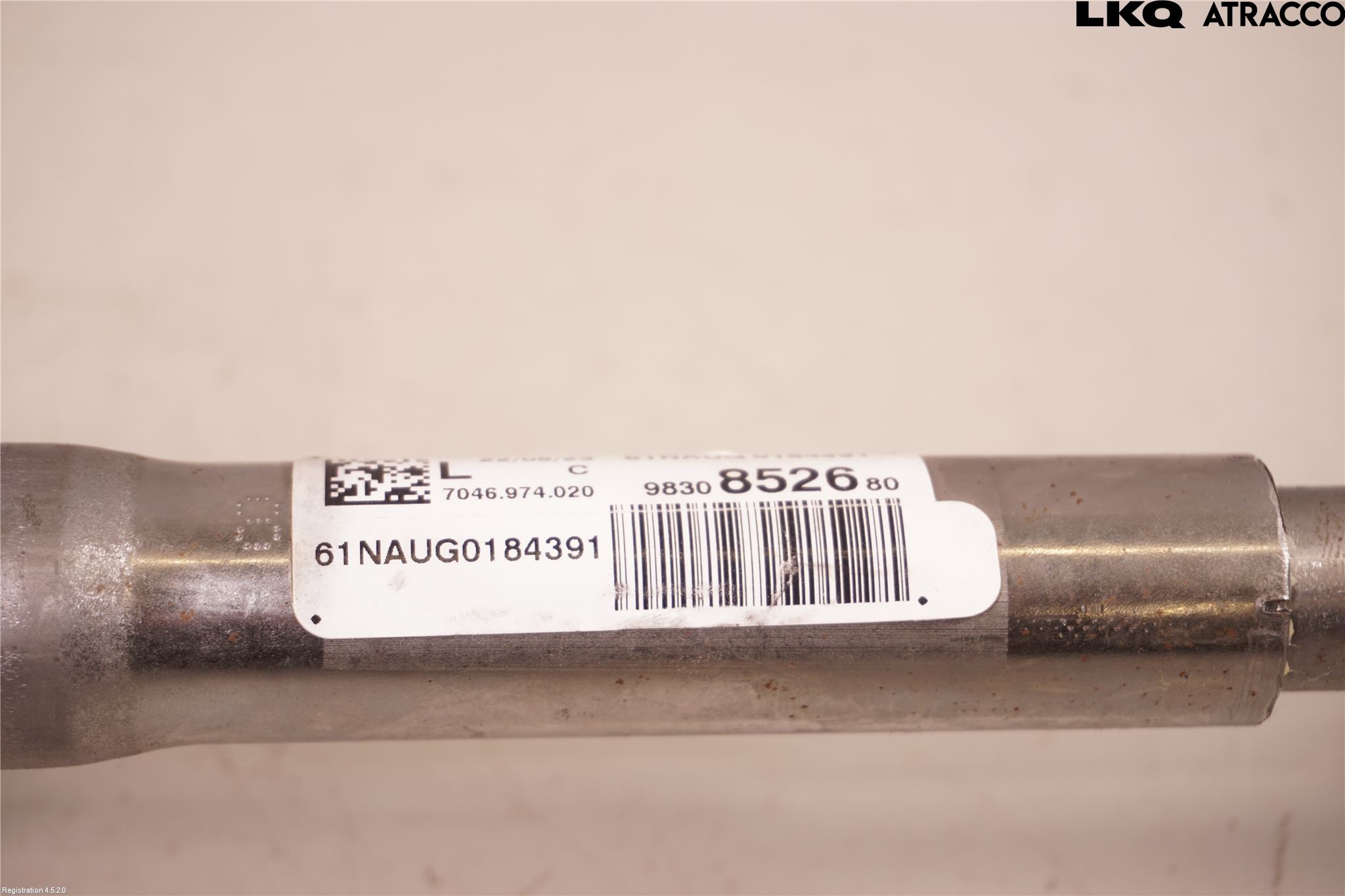 Peugeot 308/E-308 21- Rattaxelagg Justerbart