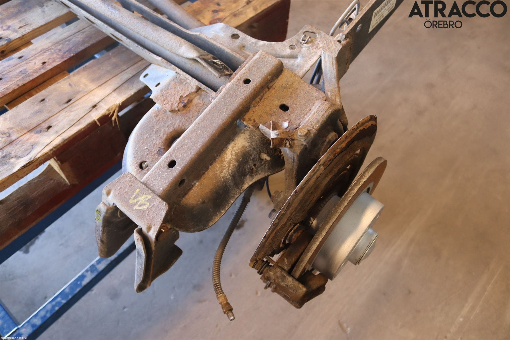 Opel VIVARO 15-19 Bakaxelbalk