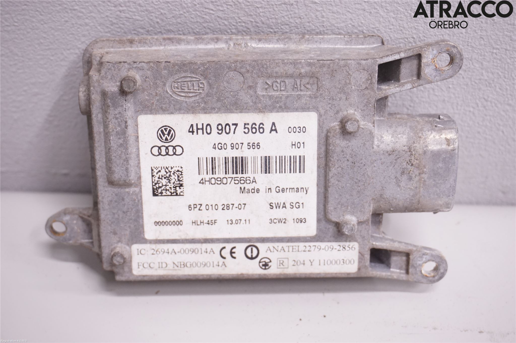 Audi A8/S8 4H 10-17 Sensor Aktivt Kollisionsskydd