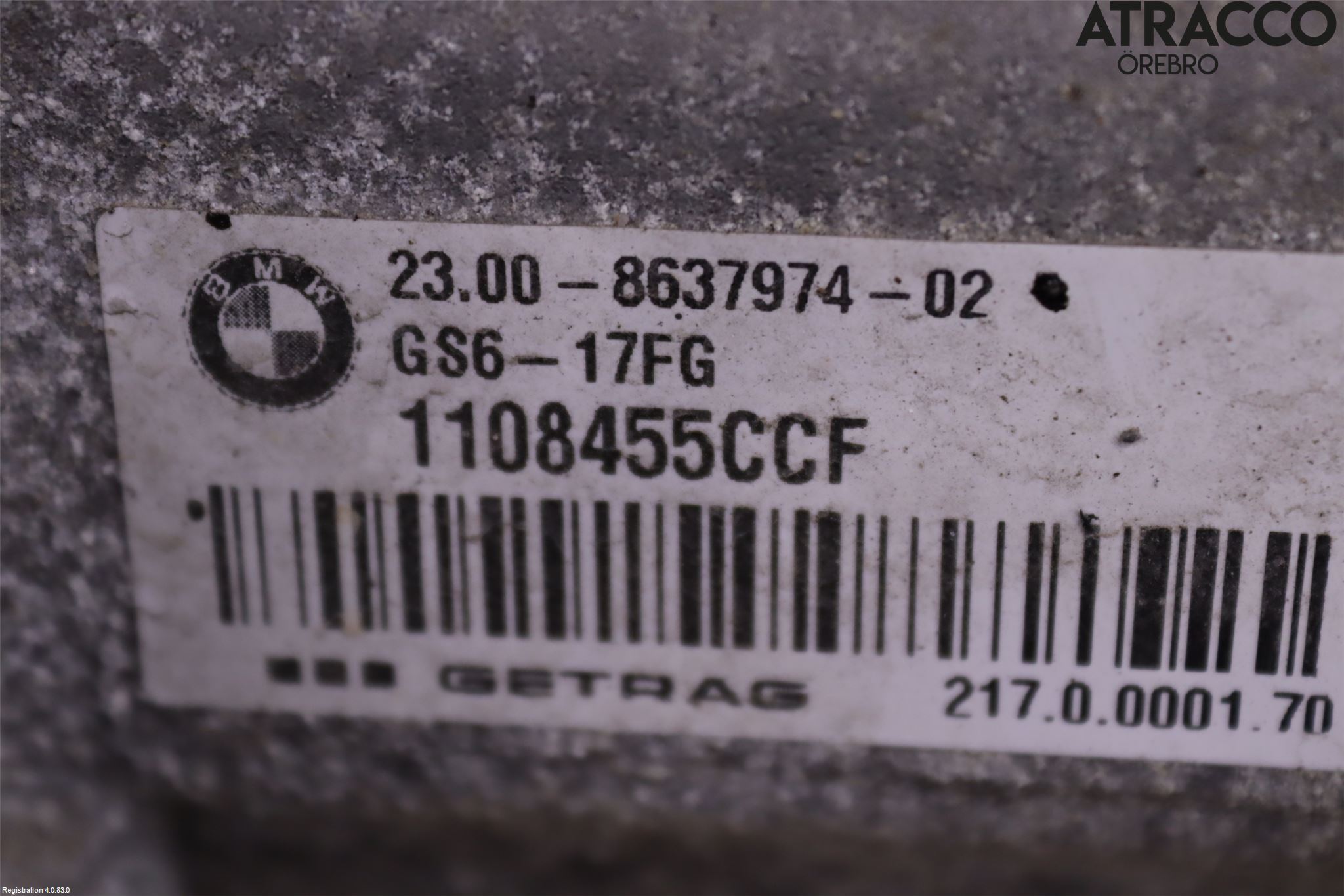 BMW 1 F20/F21 11-19 Växellåda Man 6 Vxl