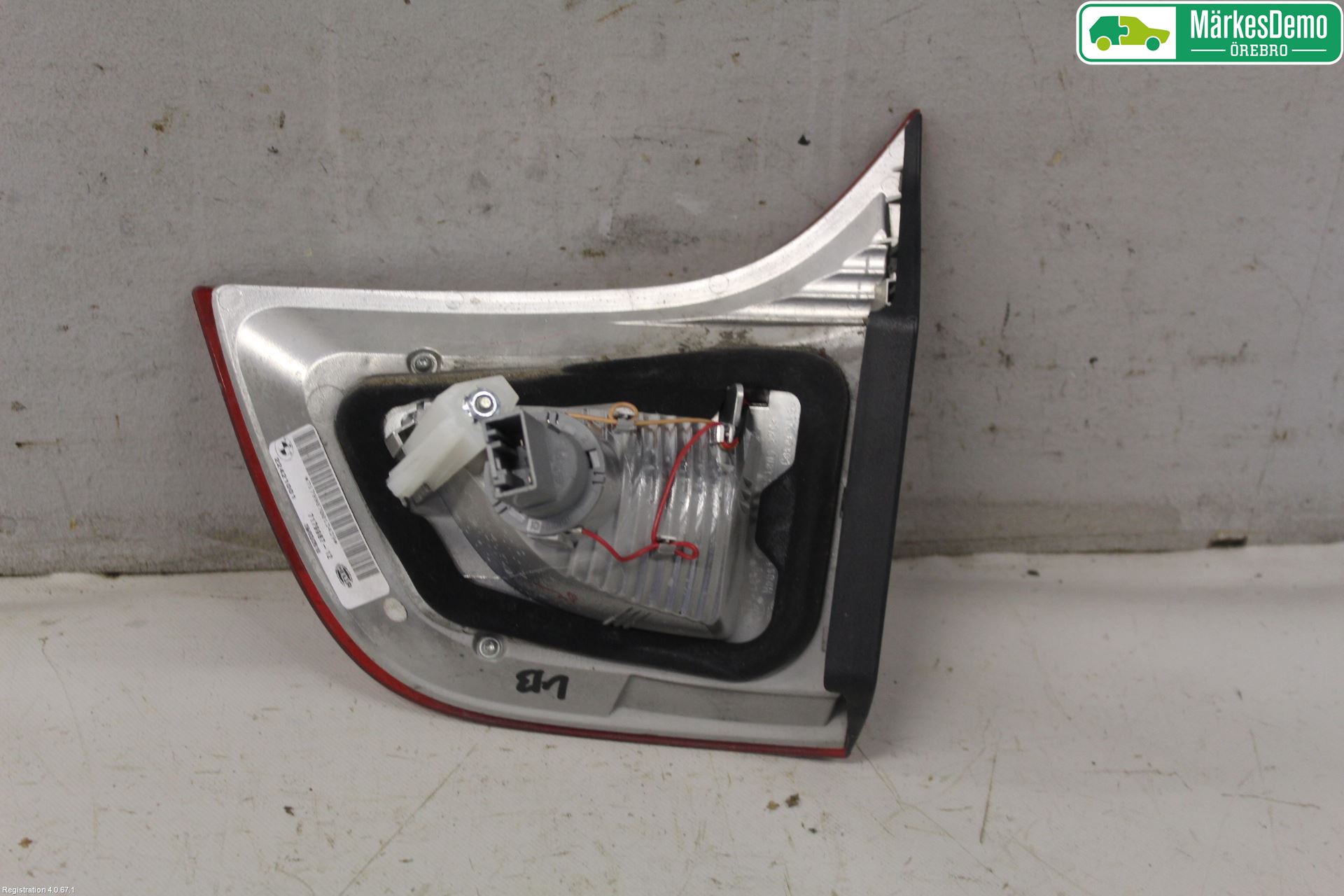 BMW X6 E71/E72   08-14 Bakljus Lucka Vä