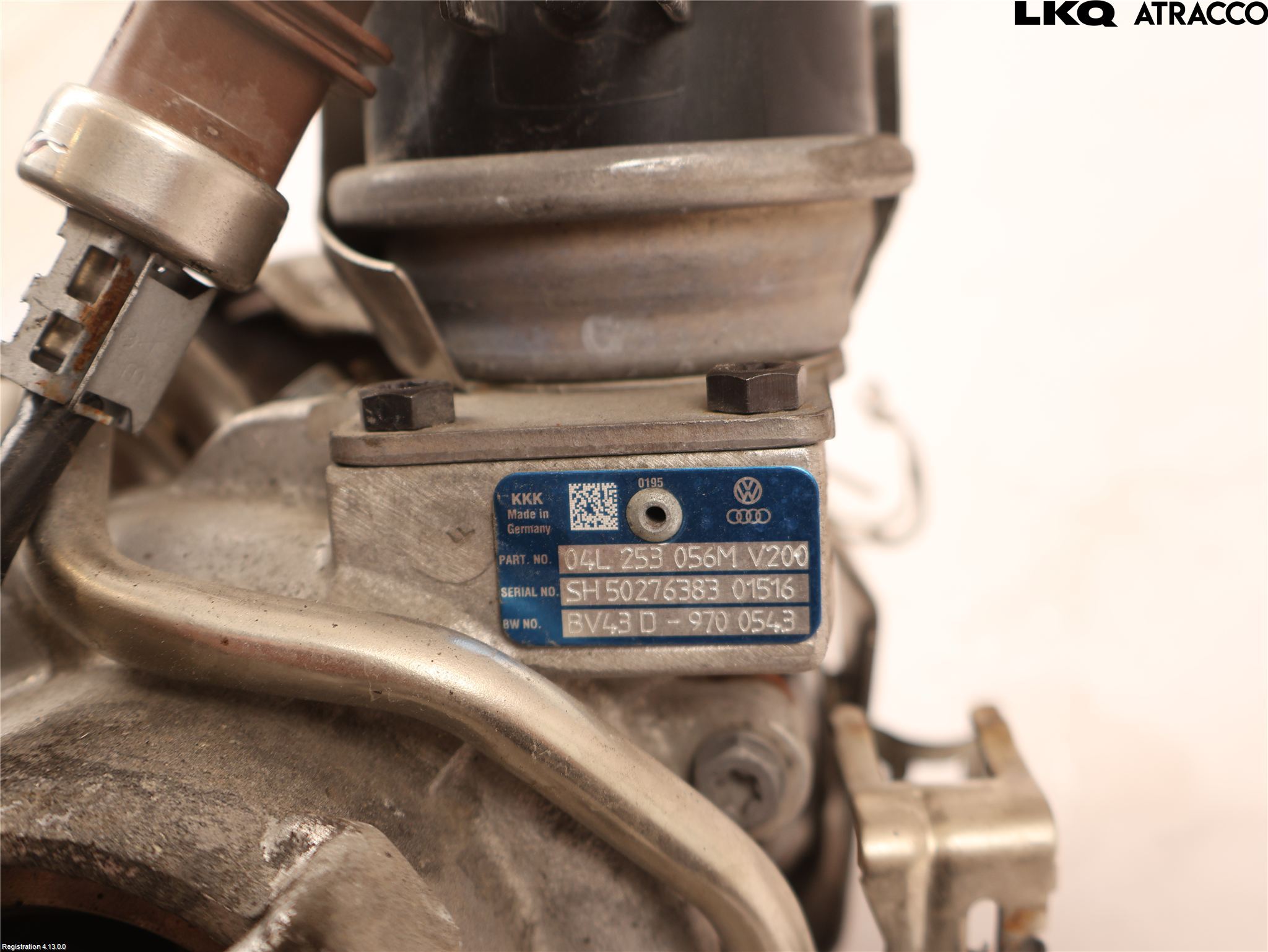 Volkswagen VW PASSAT 15-19 Turboaggregat