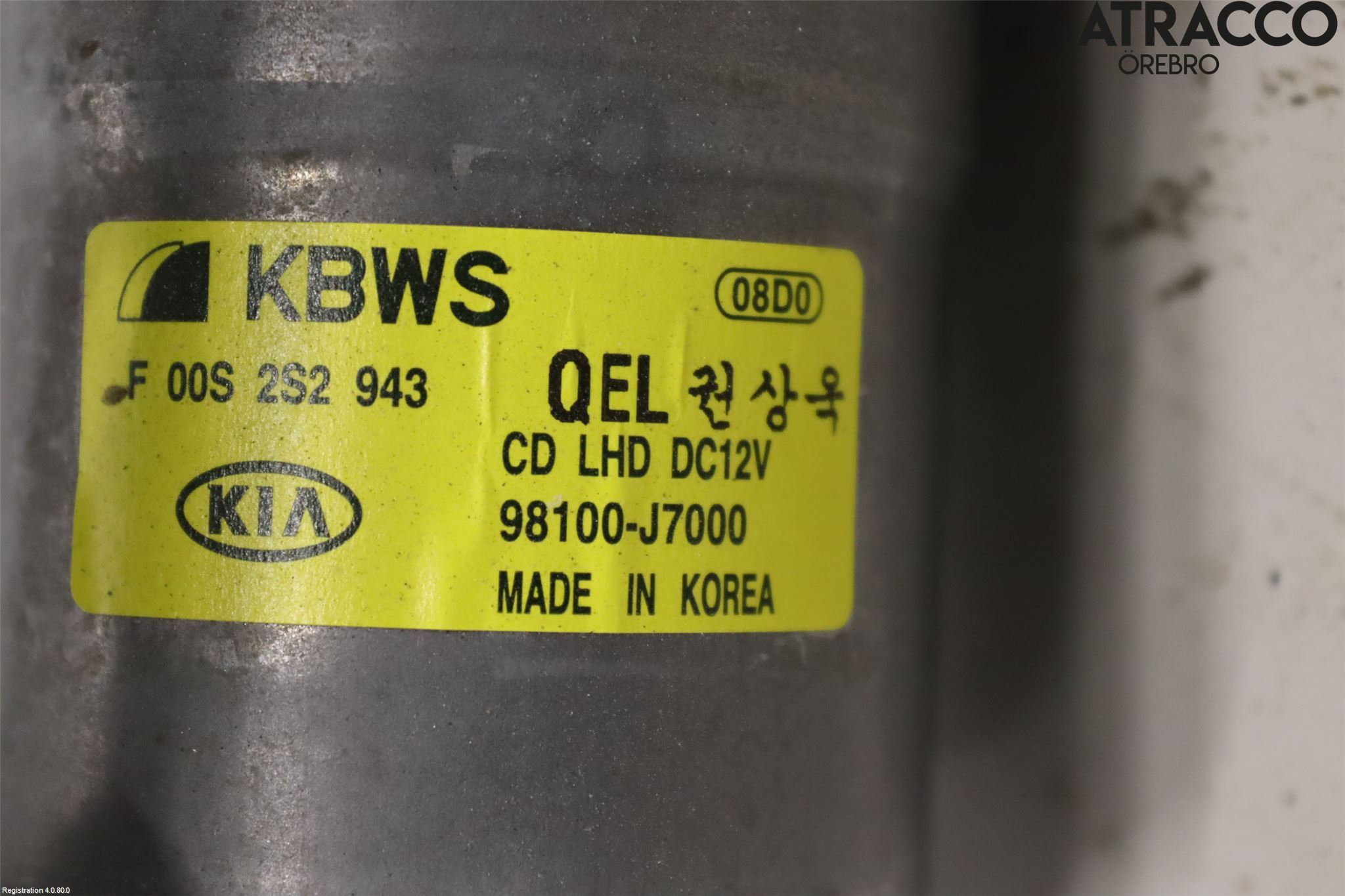 Kia CEED/CEED SW 19- Torkarmotor Vindruta