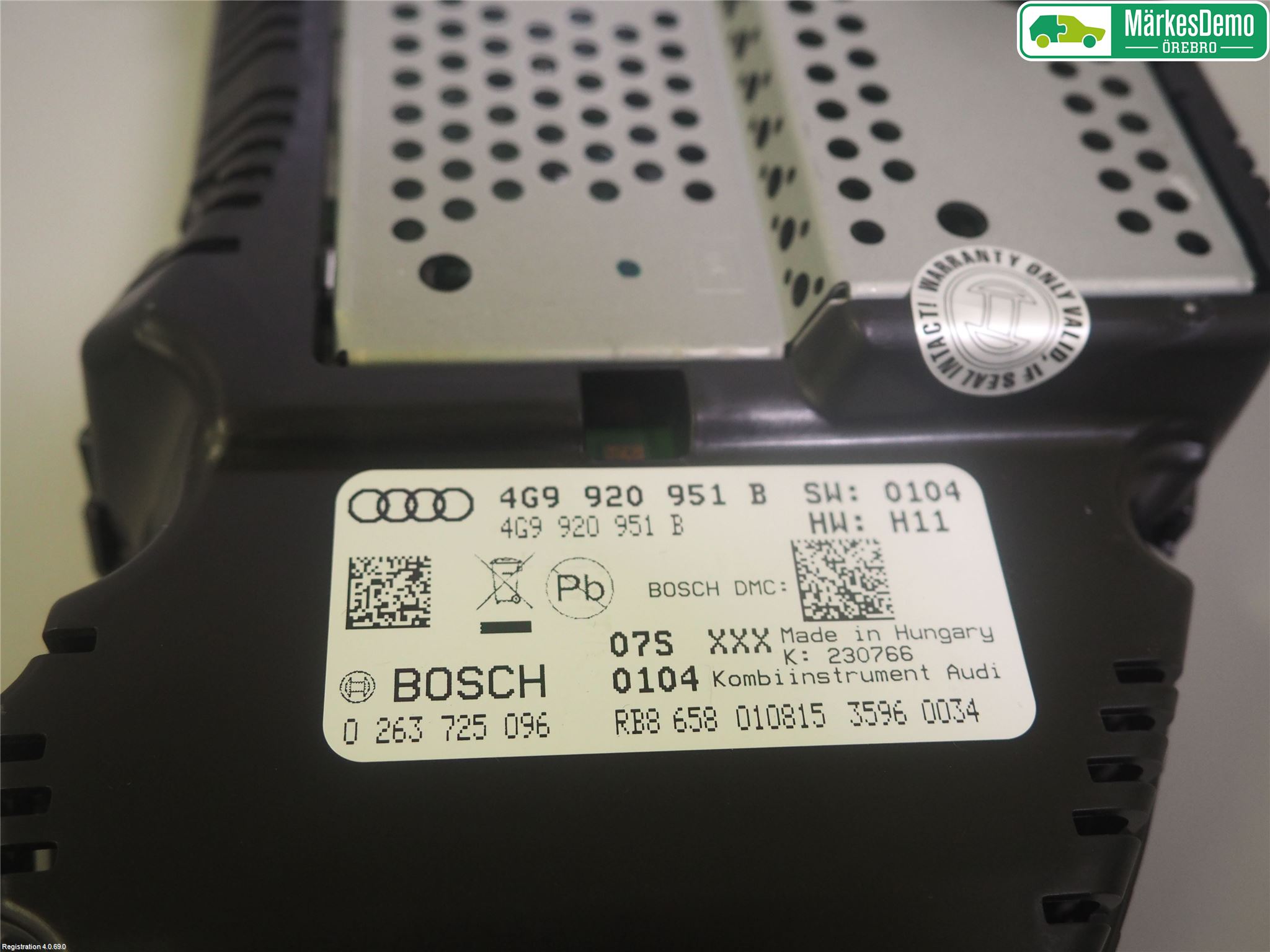 Audi A6 ALLROAD 12-18 Instrument Komb