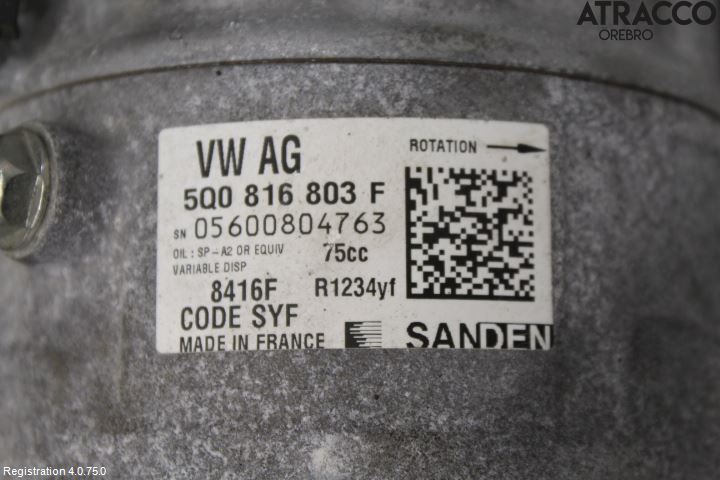 Audi A1/S1 11-18 Ac Kompressor