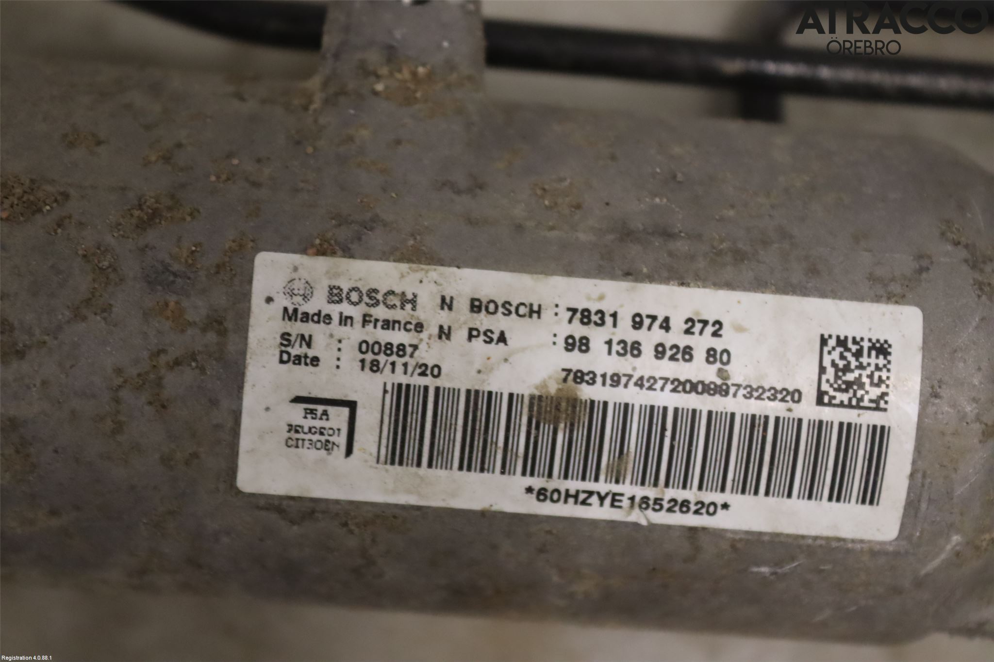 Peugeot EXPERT/E-EXPERT 17- Styrväxel Servo -Snäcka