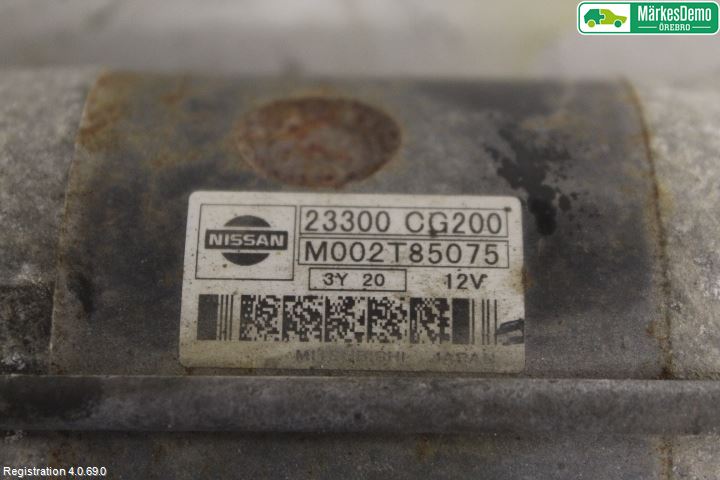 Infiniti FX35/FX45 Startmotor