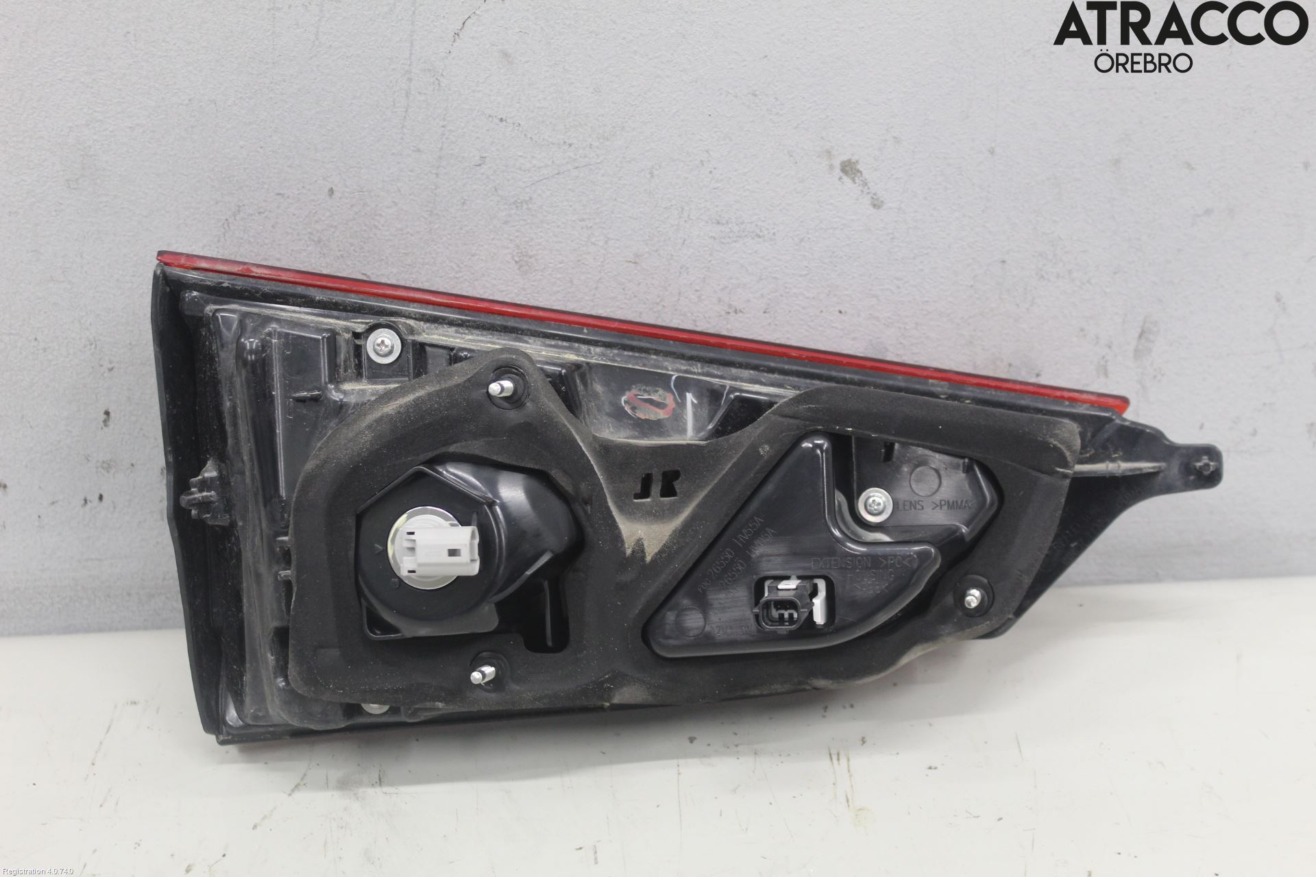 Nissan QASHQAI 17-21 Bakljus Lucka Hö