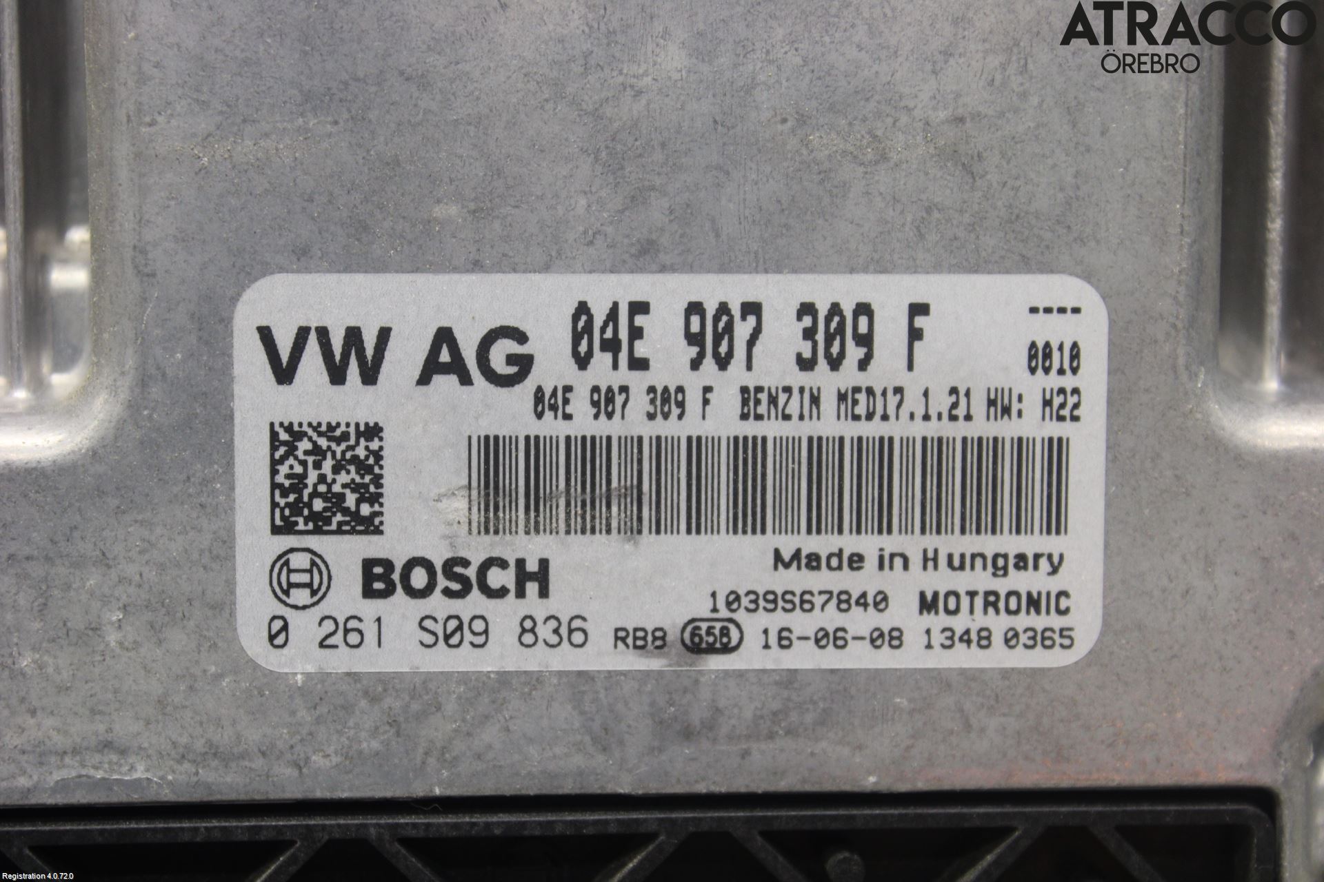 Volkswagen VW PASSAT 15-19 Styrenhet Insprut Bensin