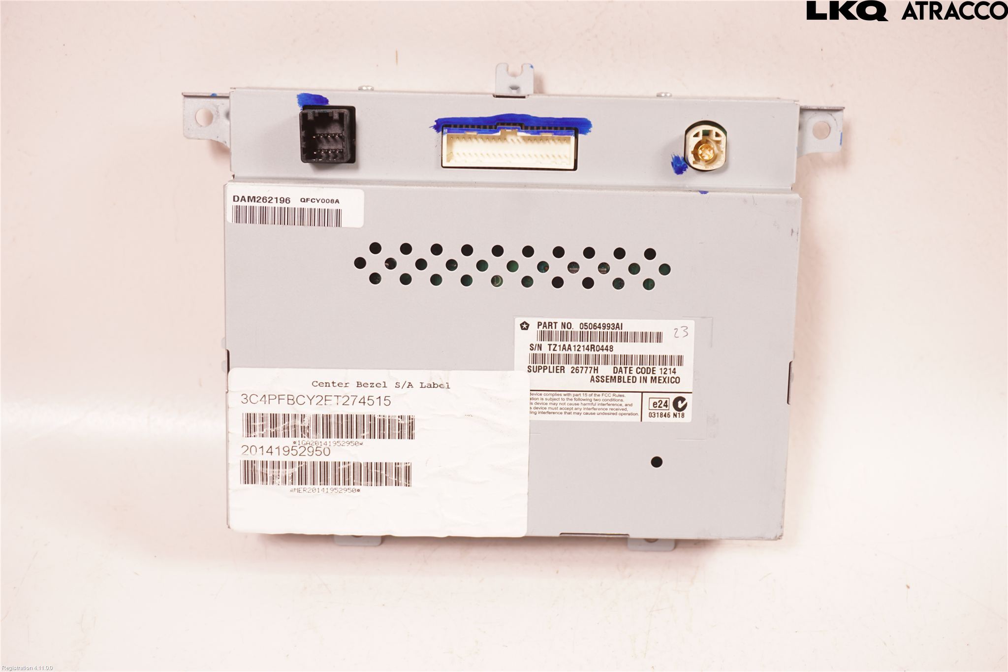 Fiat FREEMONT Bildskärm