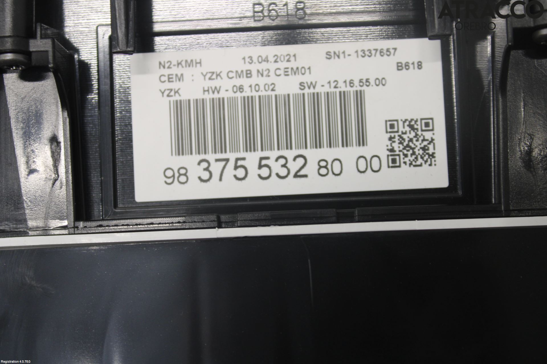 Citroen COTROEN C3 17-24 Instrument Komb